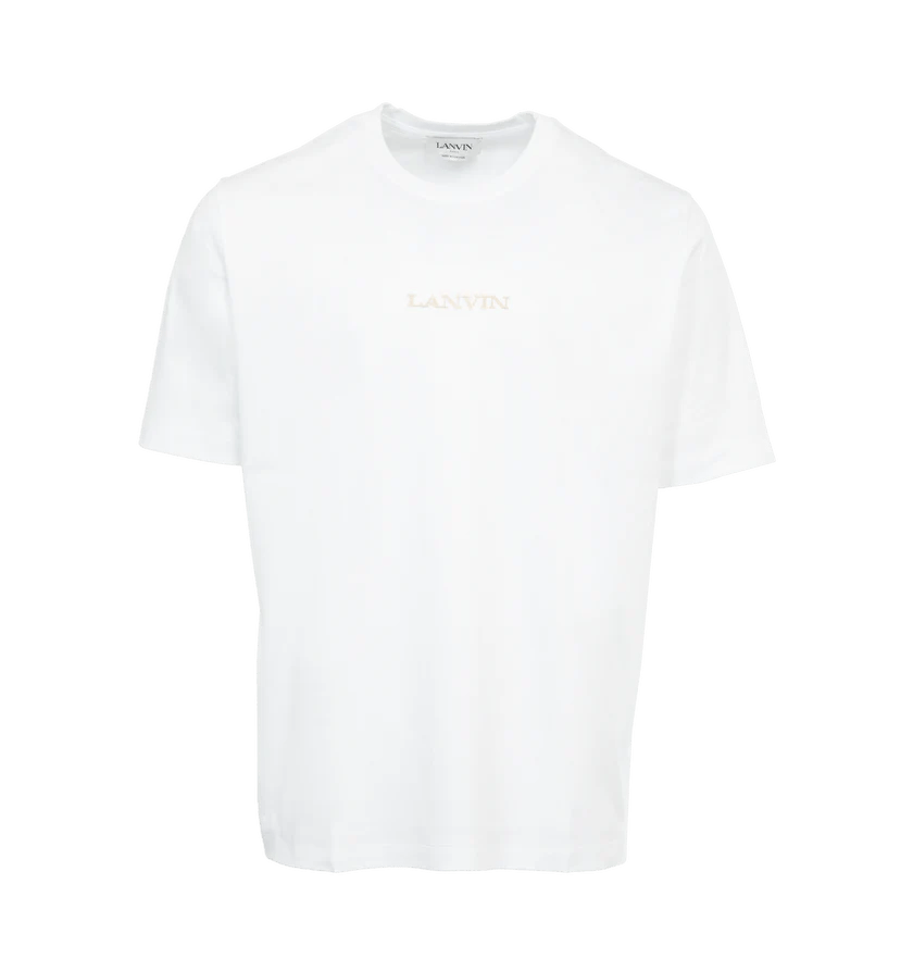 Lanvin o1h1sh11224 Bouclette T-Shirt in White Size US XL / EU 56 / 4 - 1 Thumbnail