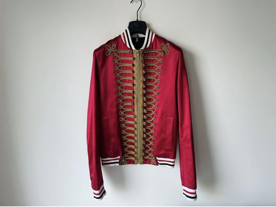 Dior Dior Homme 2006 Red Napoleon Jacket Grailed