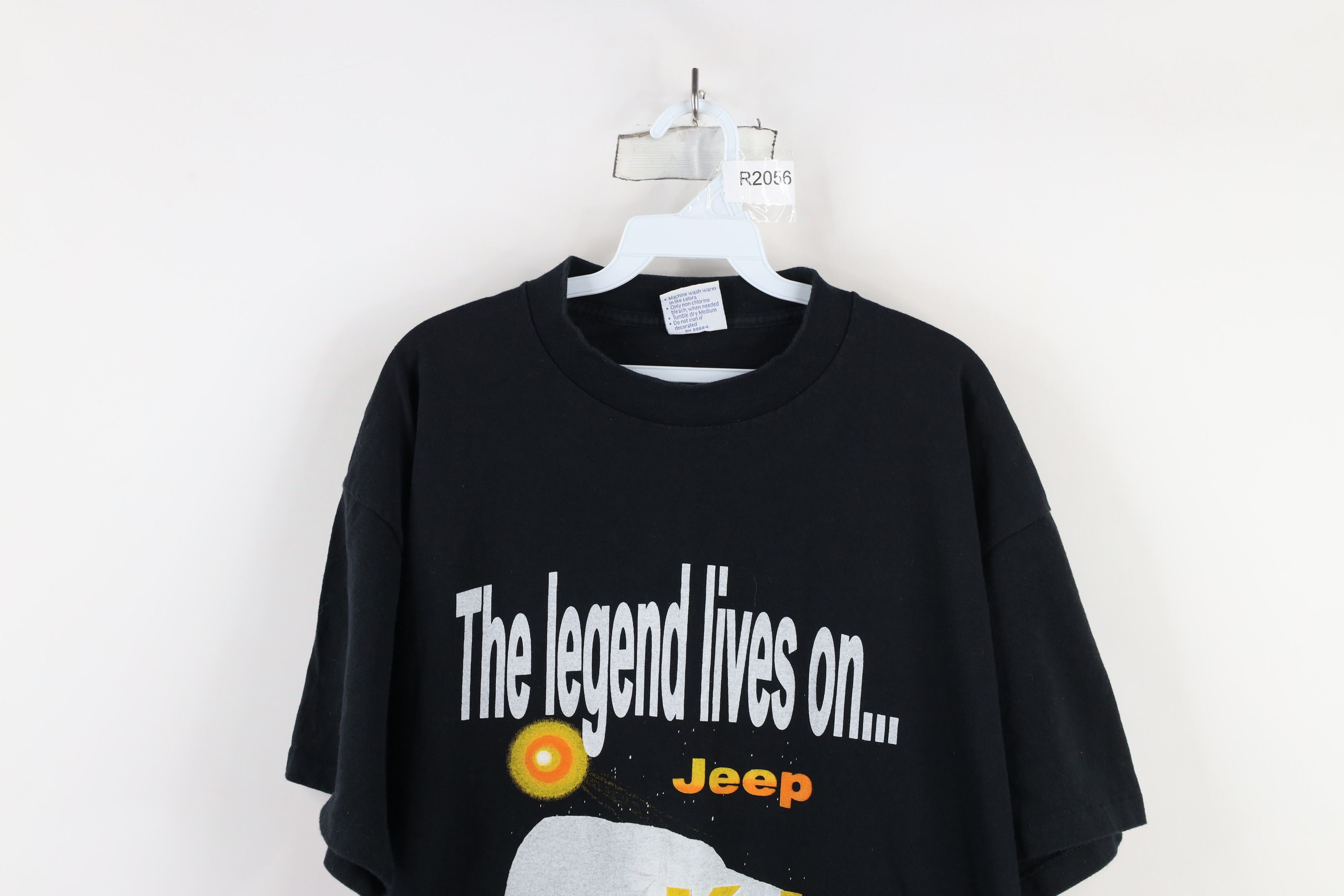 Vintage Vintage 90s The Legend Lives On Jeep Motors T-Shirt USA Size US XXL / EU 58 / 5 - 2 Thumbnail