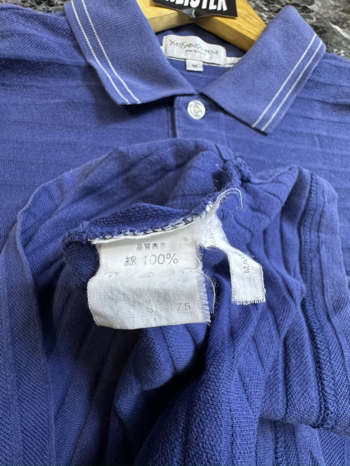 Yves Saint Laurent Vintage Yves Saint Laurent Polo Short Sleeve Size US M / EU 48-50 / 2 - 6 Thumbnail