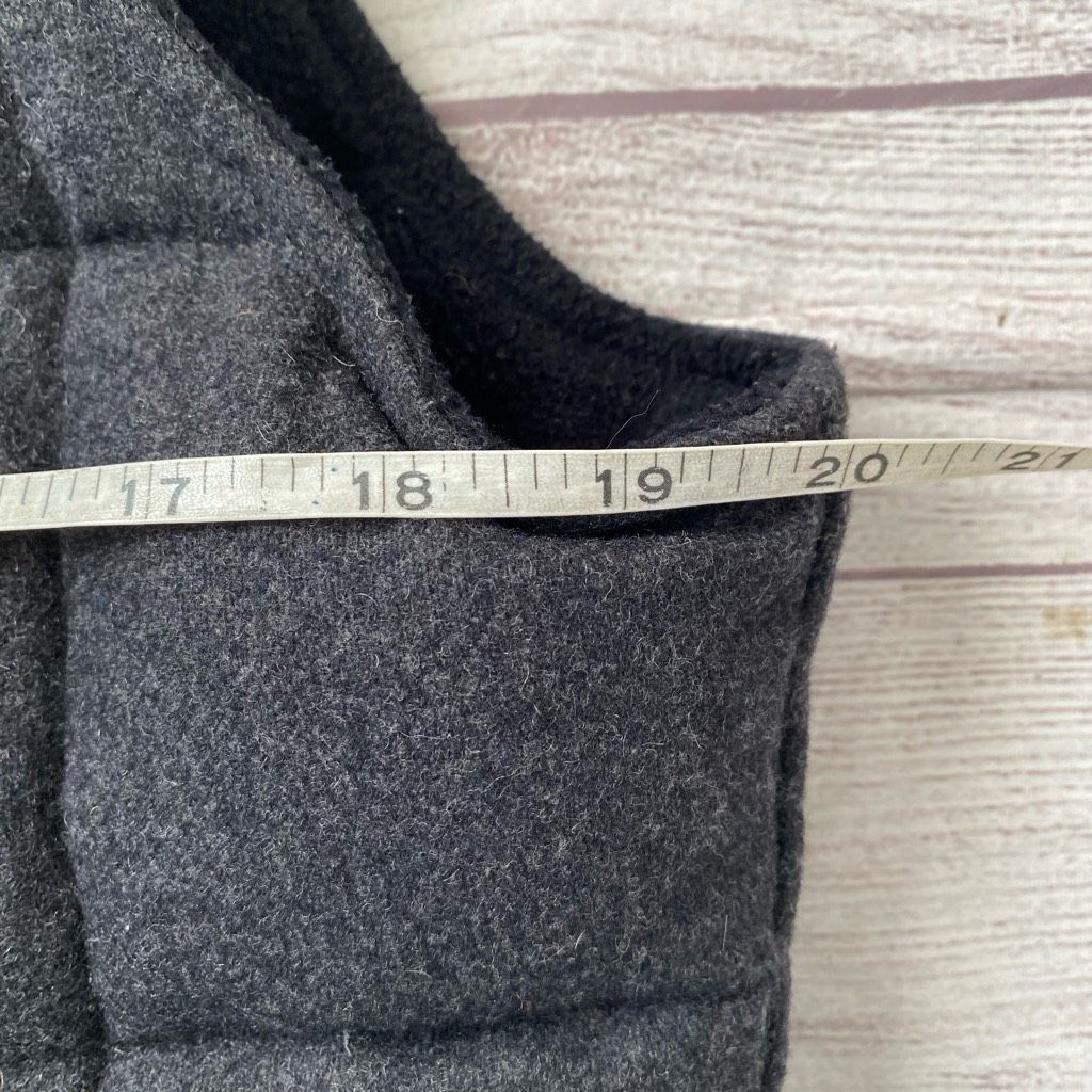Express Express women M duck down blend full zip winter vest grey Size M / US 6-8 / IT 42-44 - 9 Thumbnail