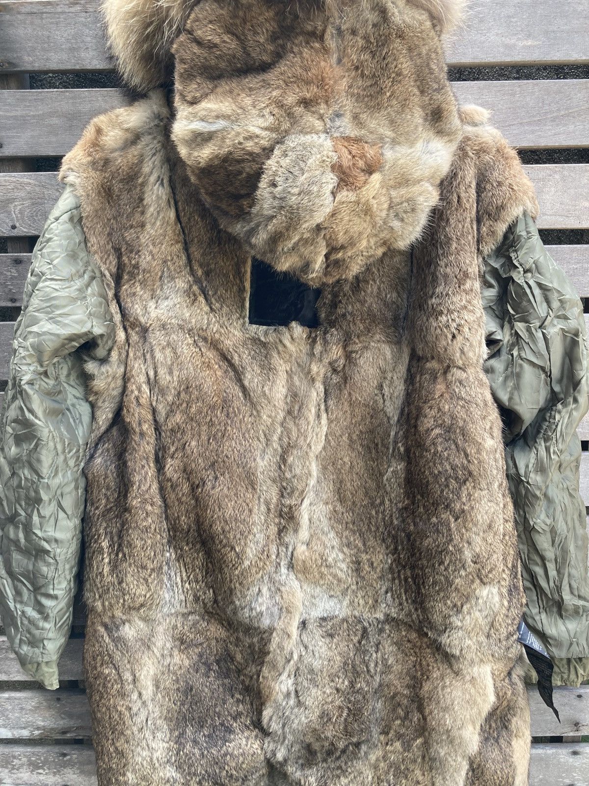MR & MRS ITALY Mr & Mrs Fur Rabbit Fur Mods Coat Parkas Size US L / EU 52-54 / 3 - 18 Thumbnail