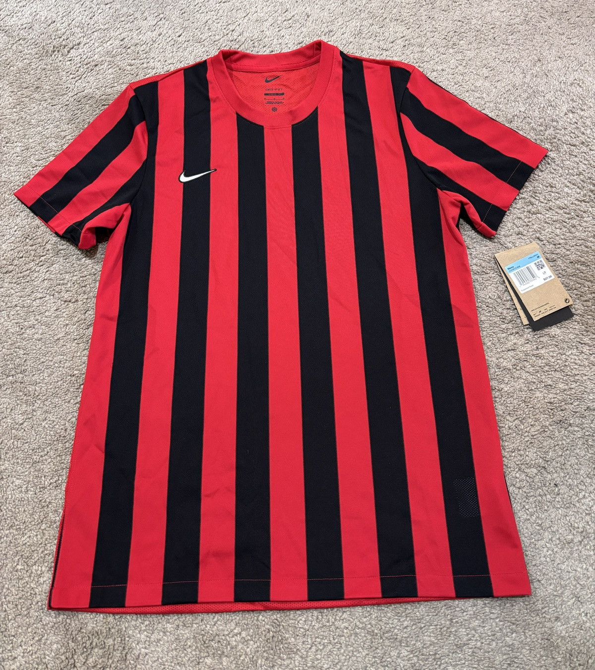 Nike × Supreme Supreme Nike Jewel Stripe Soccer Jersey | Grailed