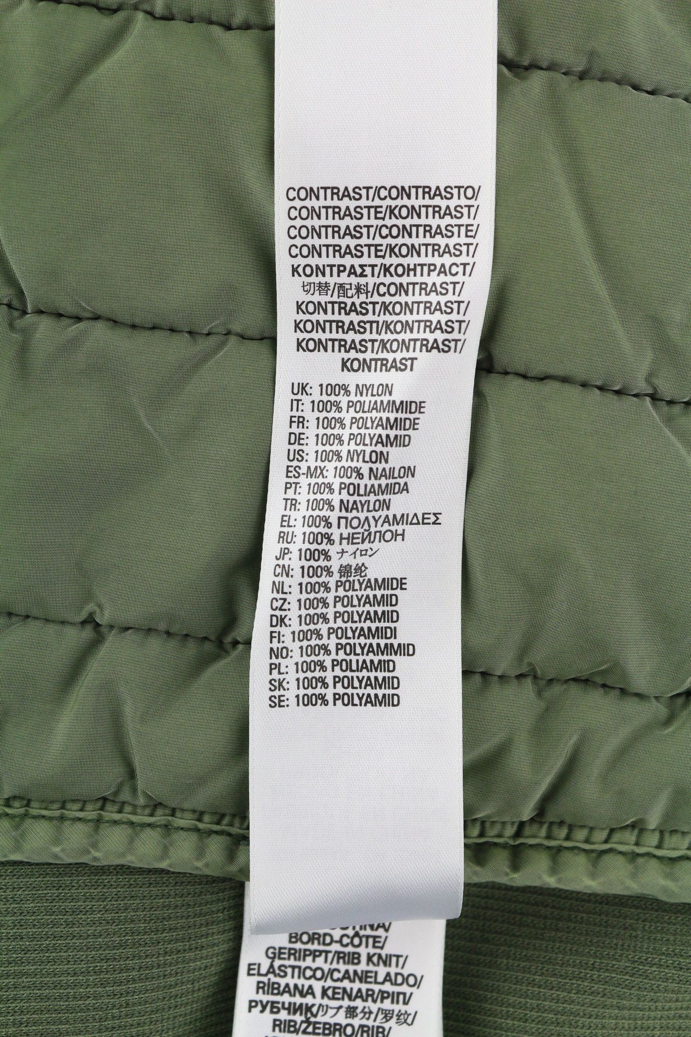 Diesel S-HOLTY L Green Quilted Crew Logo Sweatshirt 40122 Size US L / EU 52-54 / 3 - 9 Thumbnail