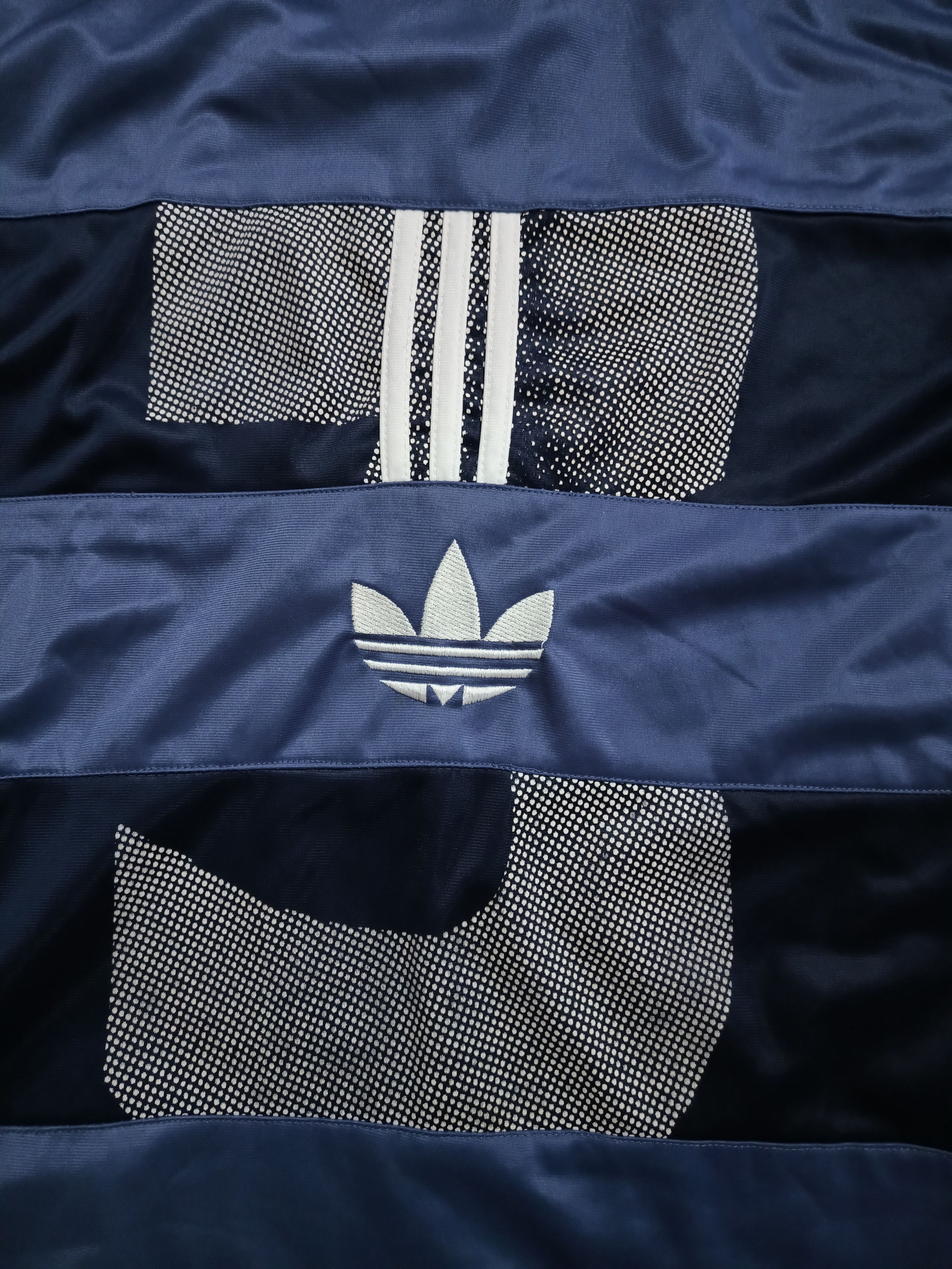 Adidas × Vintage Adidas Vintage 90s hoodie tracksuit sweatshirt zip Size US XL / EU 56 / 4 - 3 Thumbnail
