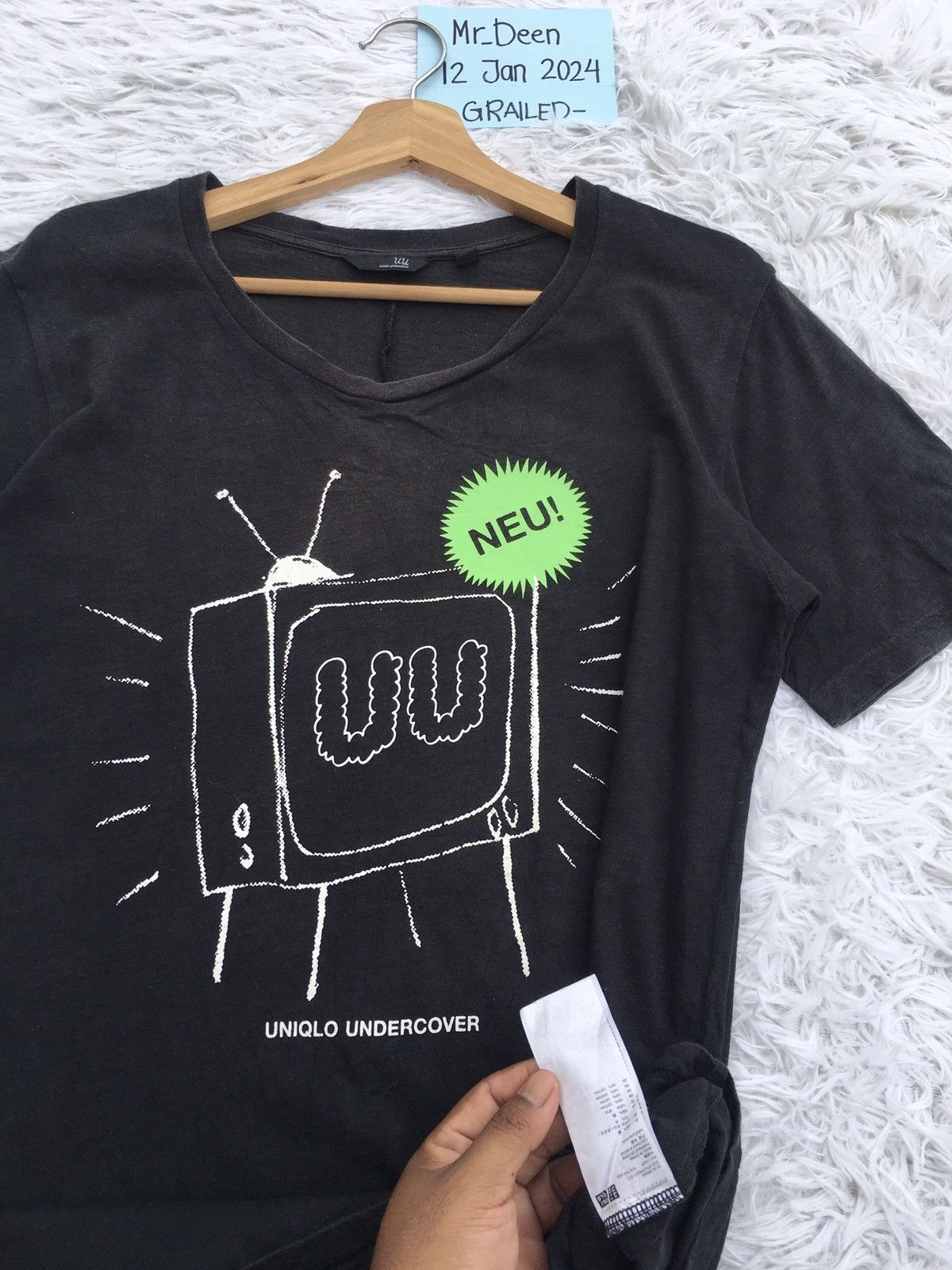 Undercover × Uniqlo Uniqlo Undercover Television Crew NEU! Tshirt Size US L / EU 52-54 / 3 - 10 Thumbnail