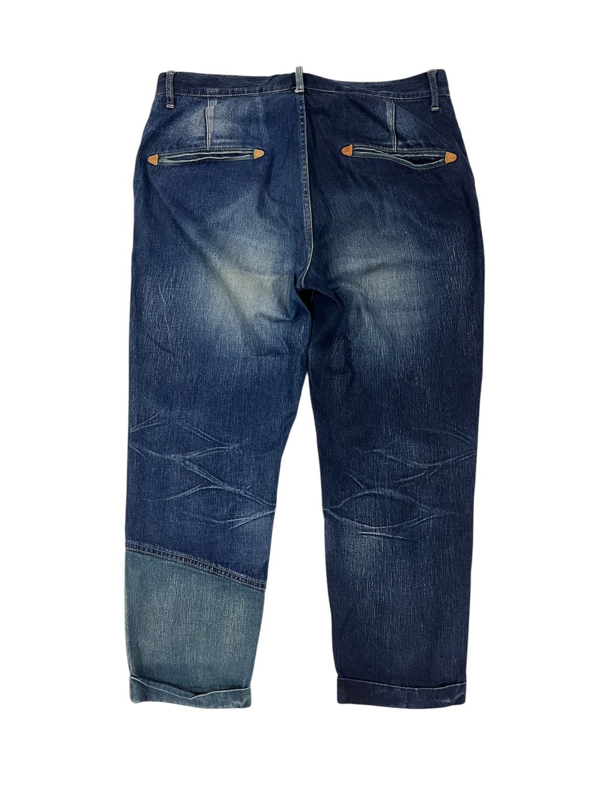 Eternal Japanese Eternal patch Denim Trouser Pants Size 34 Size US 34 / EU 50 - 3 Thumbnail