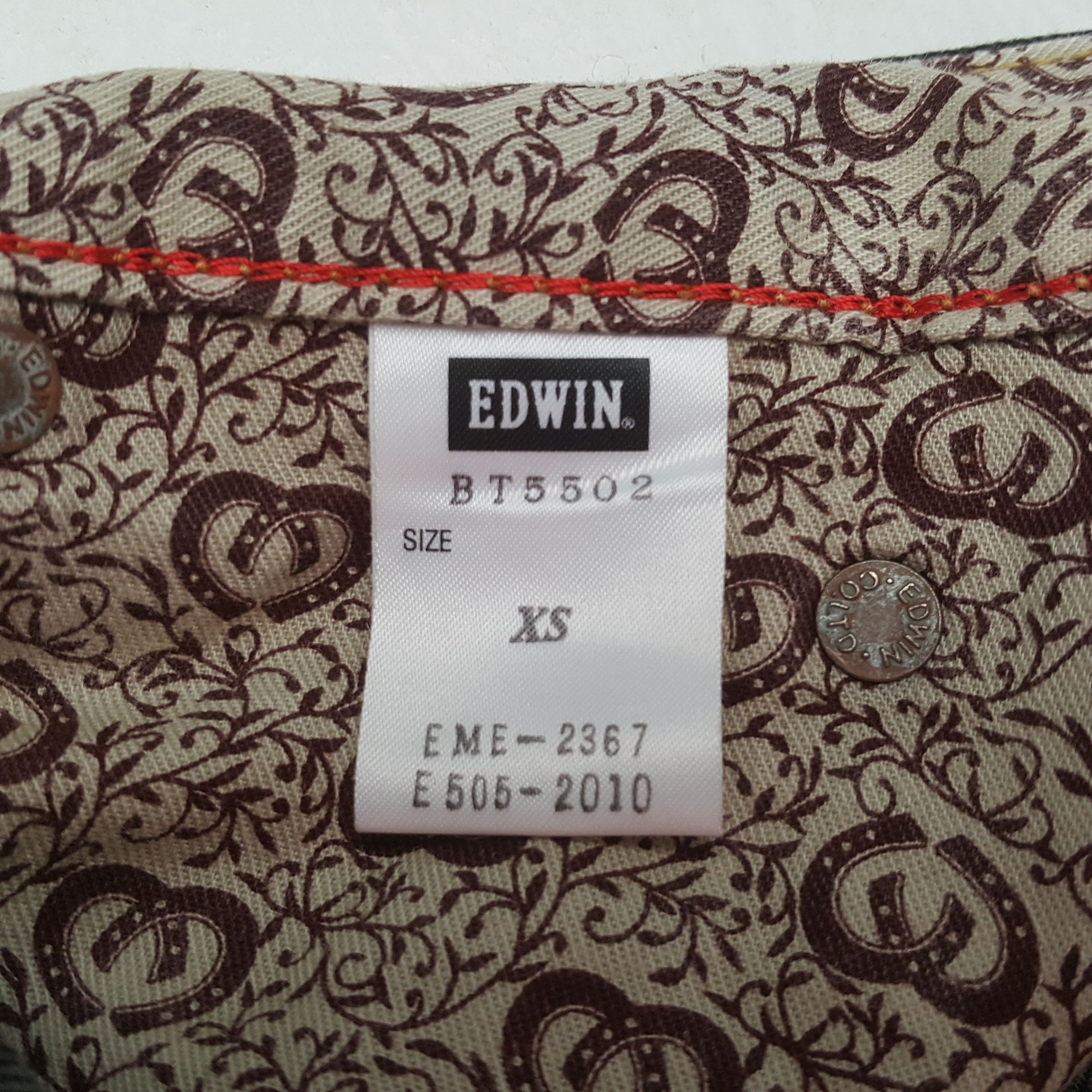 Edwin Vintage Edwin 503 American Distressed Style Jeans RR30 Size US 28 / EU 44 - 13 Thumbnail