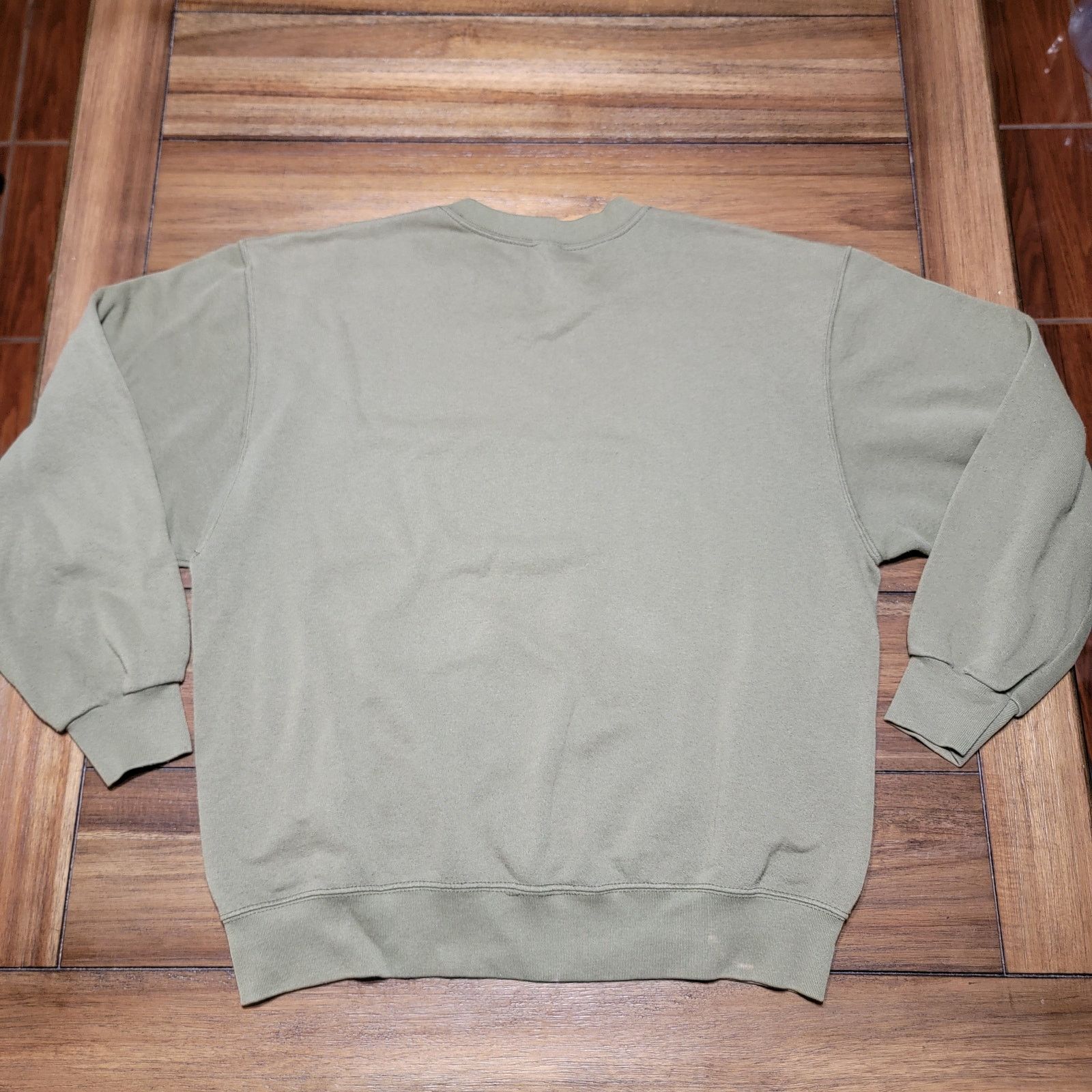 Other USMC Army Green LS Unisex Sweatshirt - Size Large Size US L / EU 52-54 / 3 - 3 Thumbnail