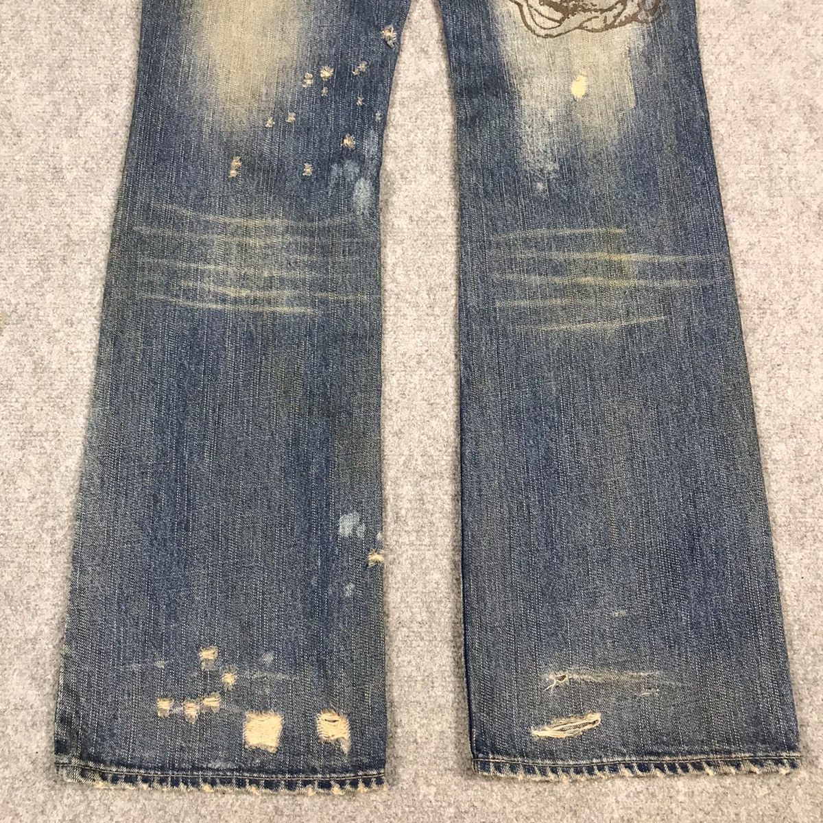 If Six Was Nine × PPFM × Tornado Mart FLARE PPFM JAPAN BOOT CUT DENIM PANTS Size US 32 / EU 48 - 12 Thumbnail