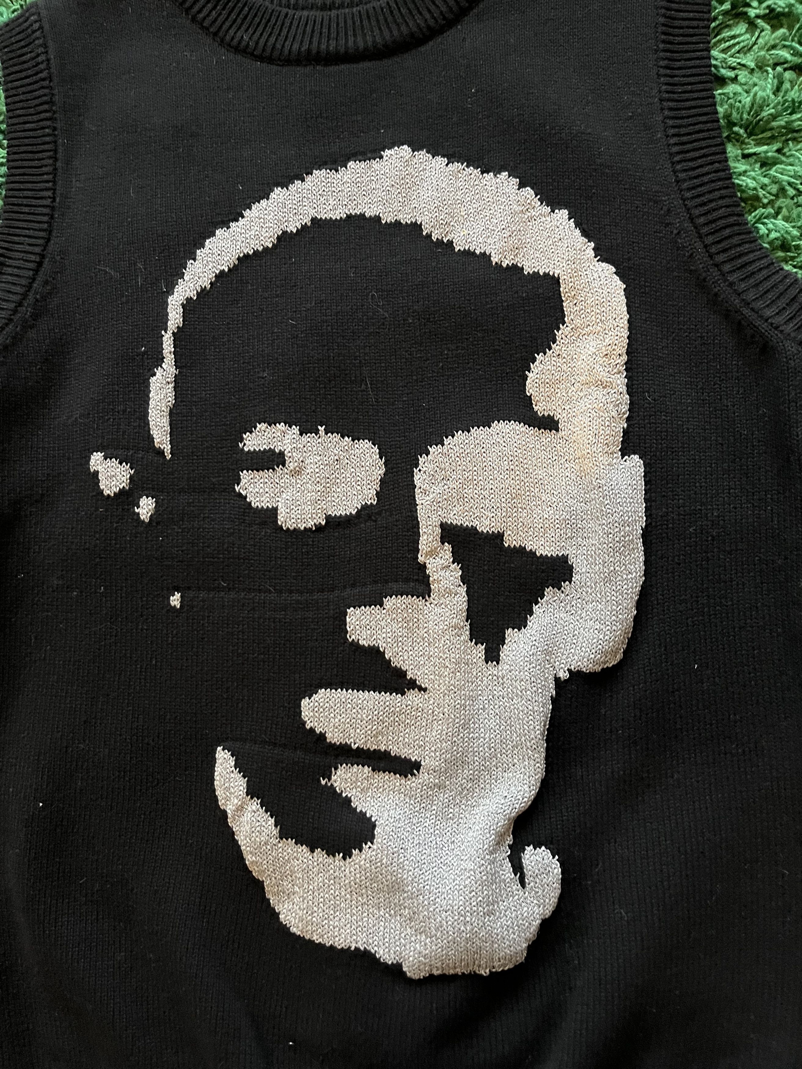 Heliot Emil HELIOT EMIL Reflective Face Knit Vest Size US M / EU 48-50 / 2 - 2 Thumbnail