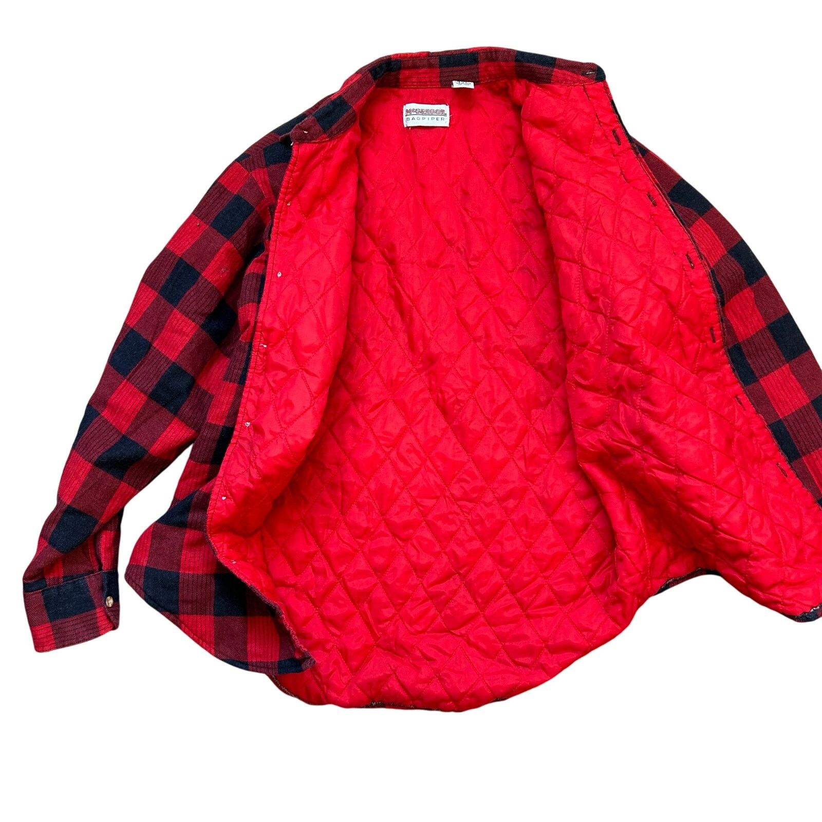 Vintage Vintage Chore Coat Flannel Shirt Jacket Plaid 90s Grunge Size US M / EU 48-50 / 2 - 3 Thumbnail