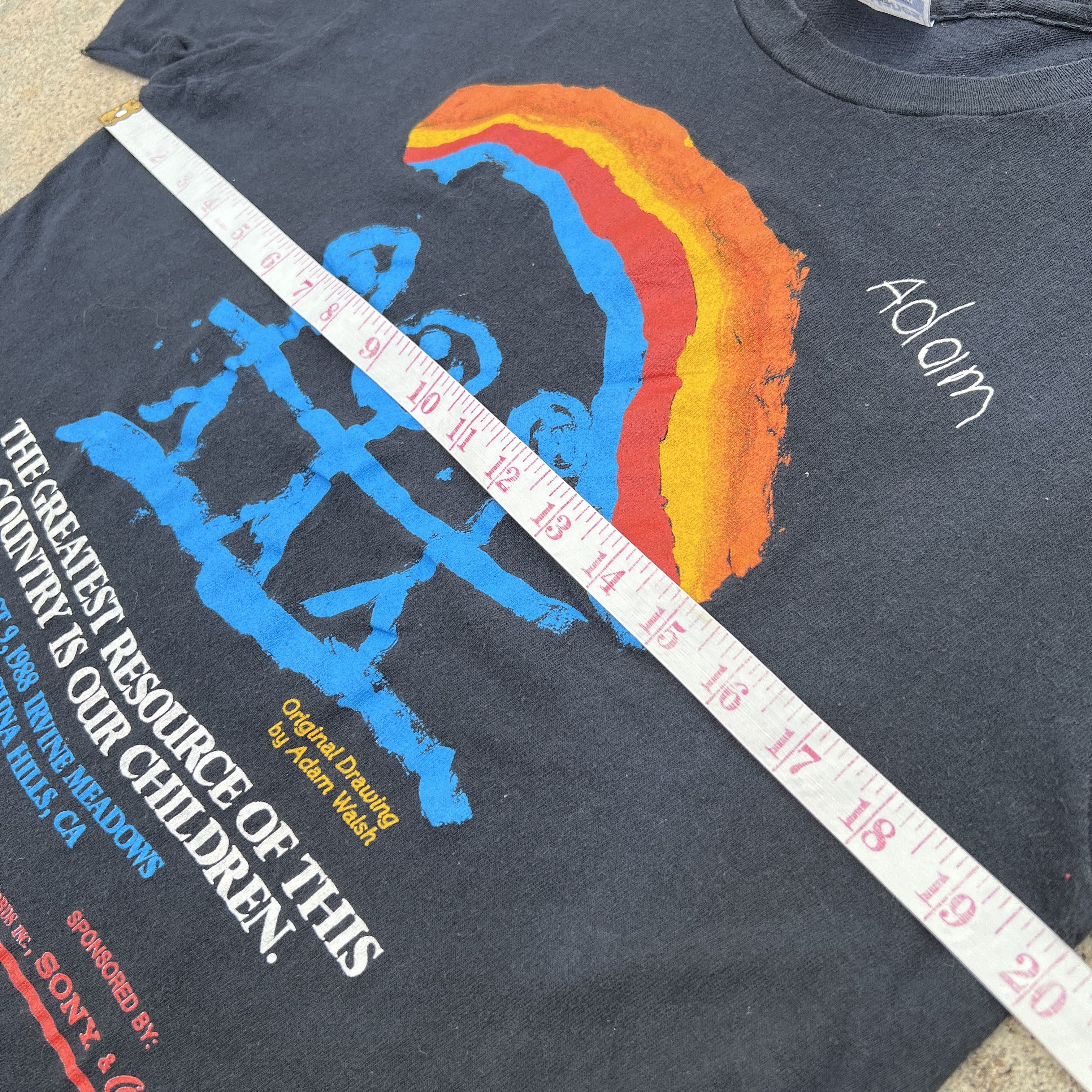 Band Tees × Vintage Vintage 80s George Michael Tour Tee Adam Walsh violent crime Size US L / EU 52-54 / 3 - 12 Thumbnail