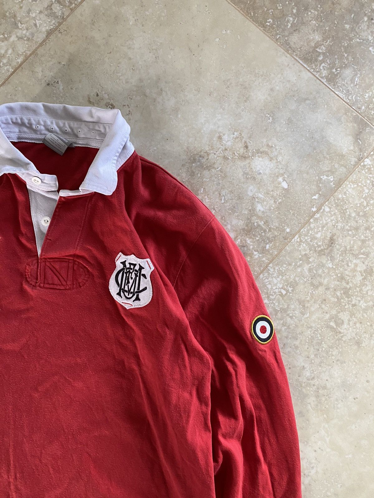 Nike Vintage Regby Shirt Nike Manchester United #7 Big Logo Y2K Size US L / EU 52-54 / 3 - 2 Thumbnail