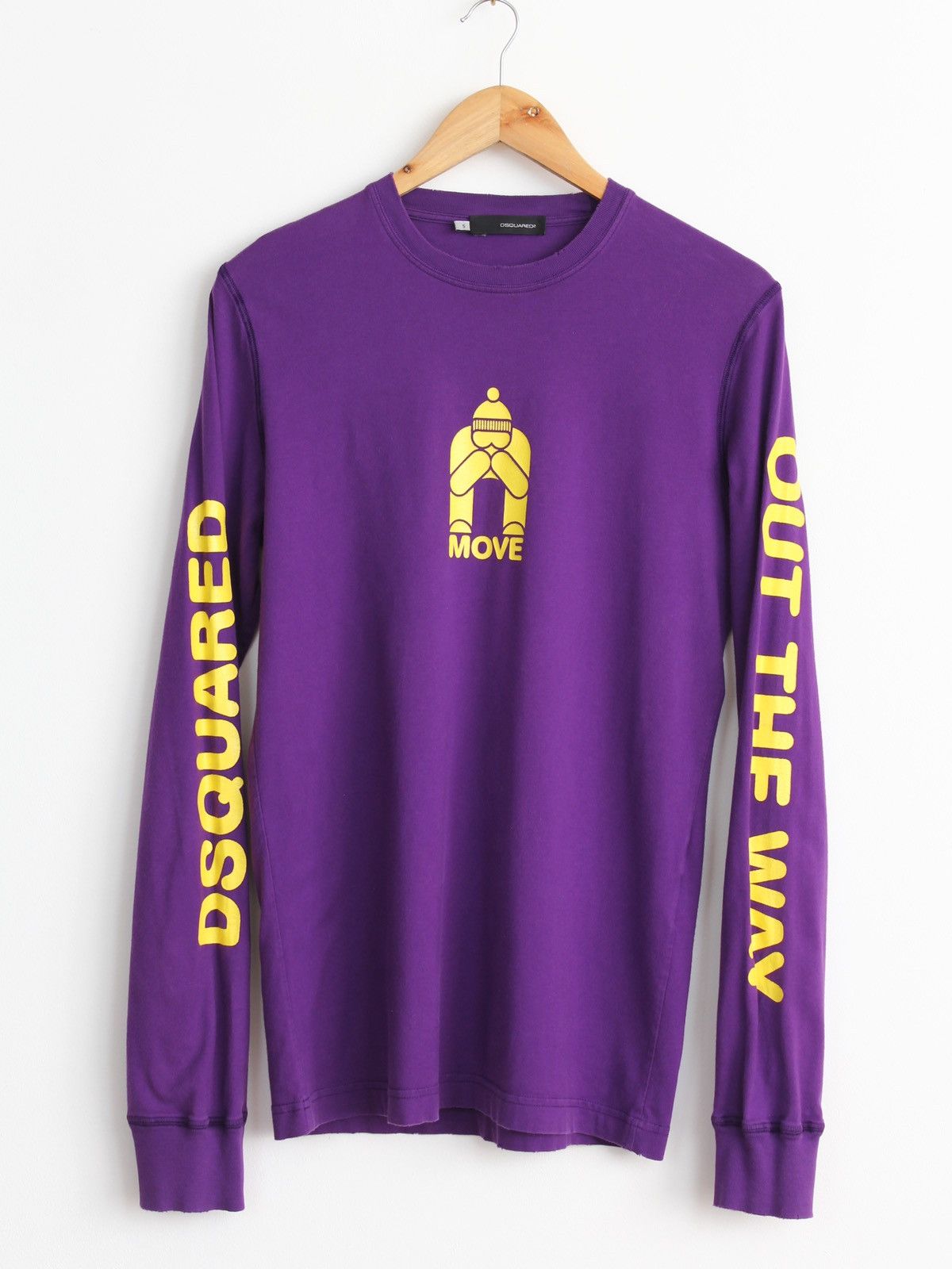 Dsquared2 × Vintage Dsquared2 Vintage 2000s Ski Out The Way LongSleeve Shirt Size US S / EU 44-46 / 1 - 1 Thumbnail