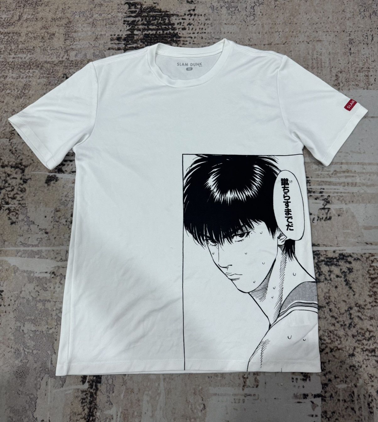 Anime vintage SLAMDUNK- fujiwa photo tee Size US M / EU 48-50 / 2 - 2 Thumbnail