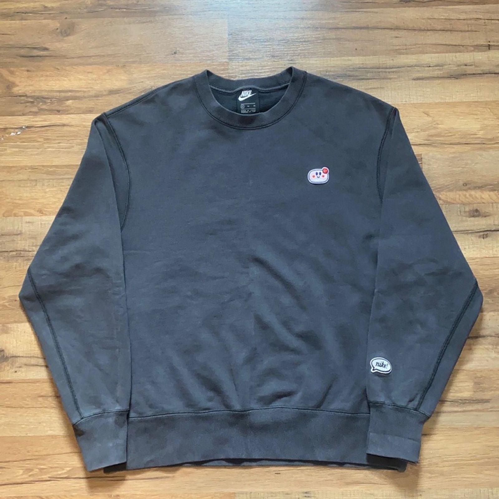 Nike Nike Air Moji Crewneck Size US L / EU 52-54 / 3 - 1 Thumbnail