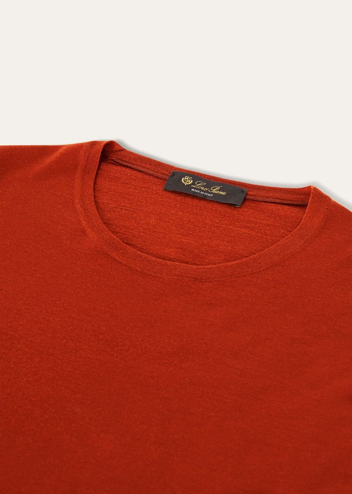 Loro Piana o1srvl11e1224 Girocollo T-Shirt in Orange Size US S / EU 44-46 / 1 - 3 Thumbnail