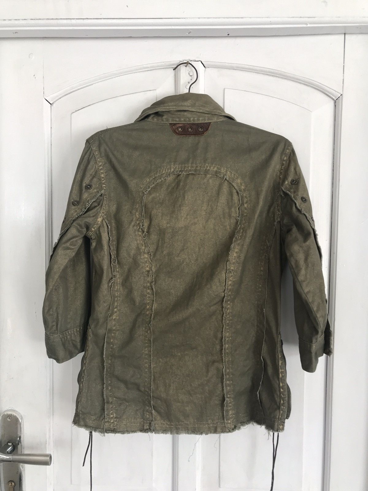 If Six Was Nine × Japanese Brand × Le Grande Bleu (L.G.B.) Midas Distressed Button Up Shirt Punk Seditionaries Size US S / EU 44-46 / 1 - 2 Thumbnail