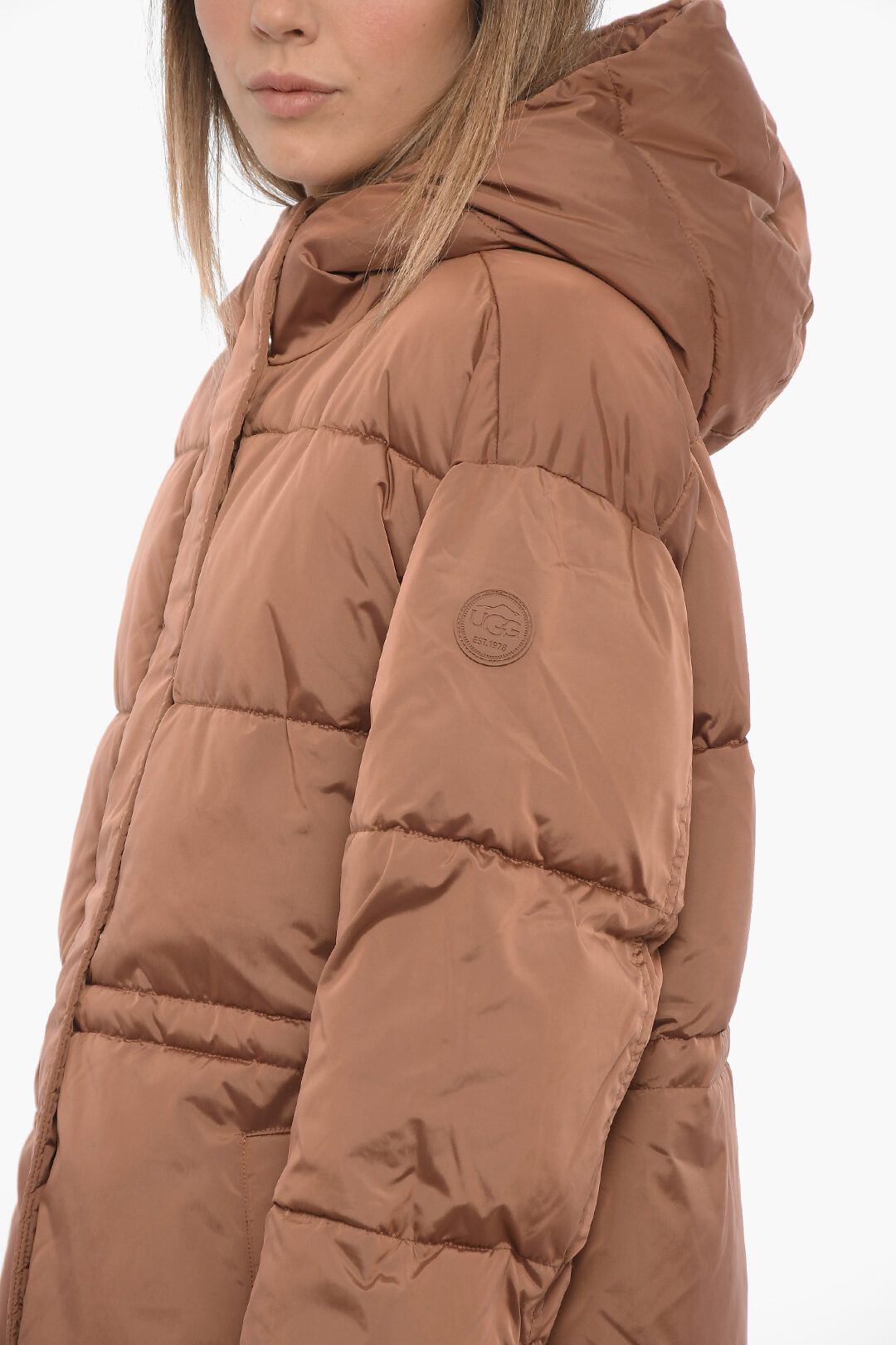 Ugg og1mm0824 Maxi Jacket With Hidden Closure in Brown Size M / US 6-8 / IT 42-44 - 3 Thumbnail