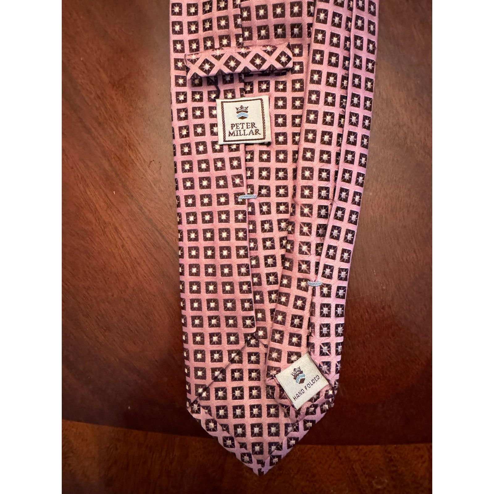 Peter Millar Peter Millar Beautiful Pink 100% Silk Tie Size ONE SIZE - 3 Thumbnail