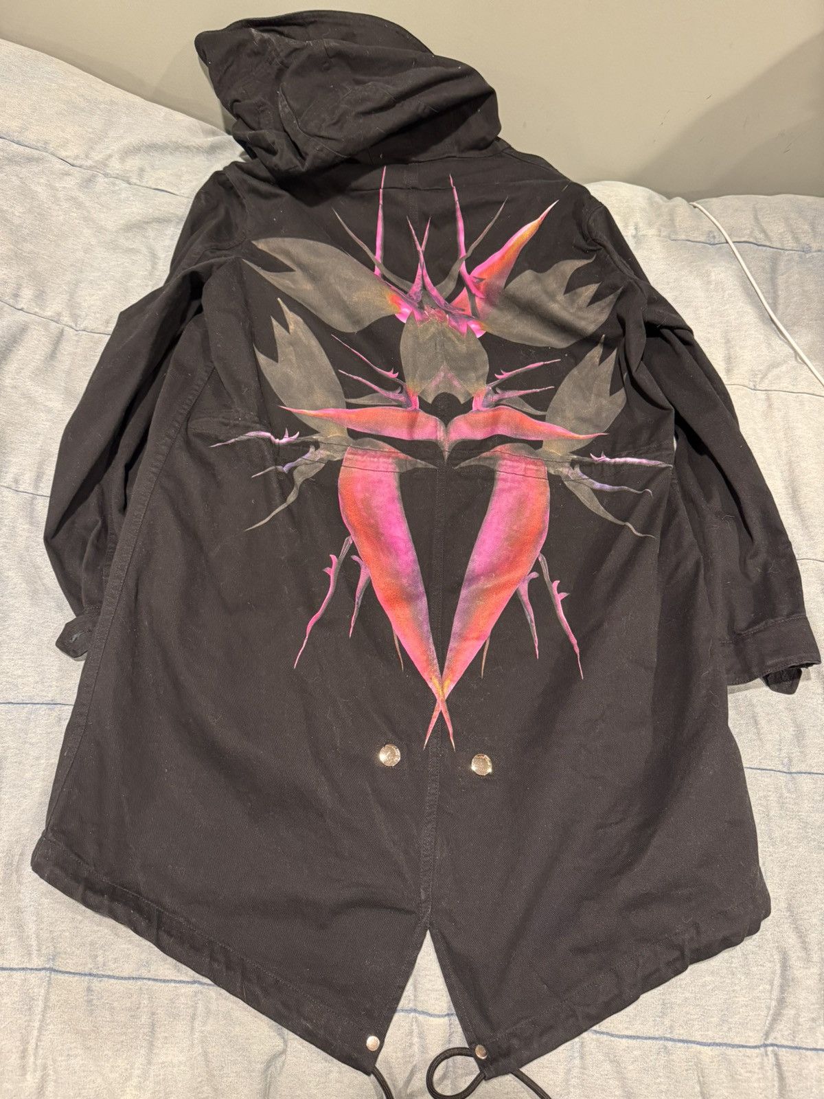 Givenchy Givenchy Birds of Paradise Fishtail Parka Size US M / EU 48-50 / 2 - 1 Thumbnail