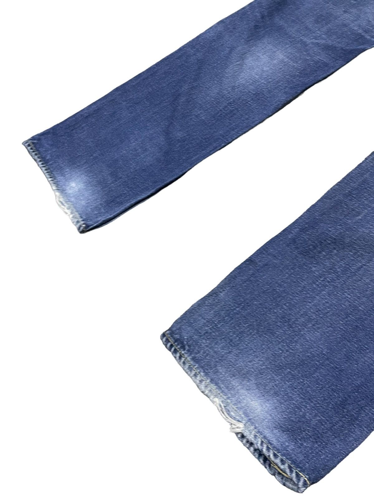 Levi's × Vintage Vintage Levis 505 Big E Selvedge Distressed Jeans Size US 30 / EU 46 - 12 Thumbnail