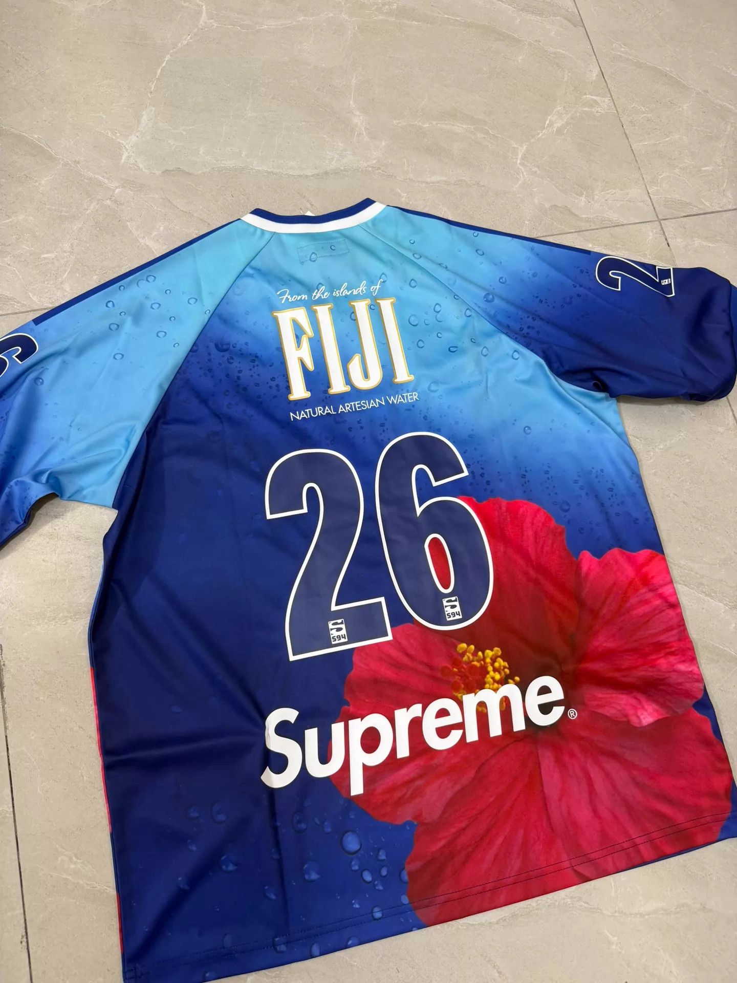 Supreme Supreme×FIJI SS26W9 Jersey Hibiscus Gradient Multi M New Size US M / EU 48-50 / 2 - 5 Thumbnail