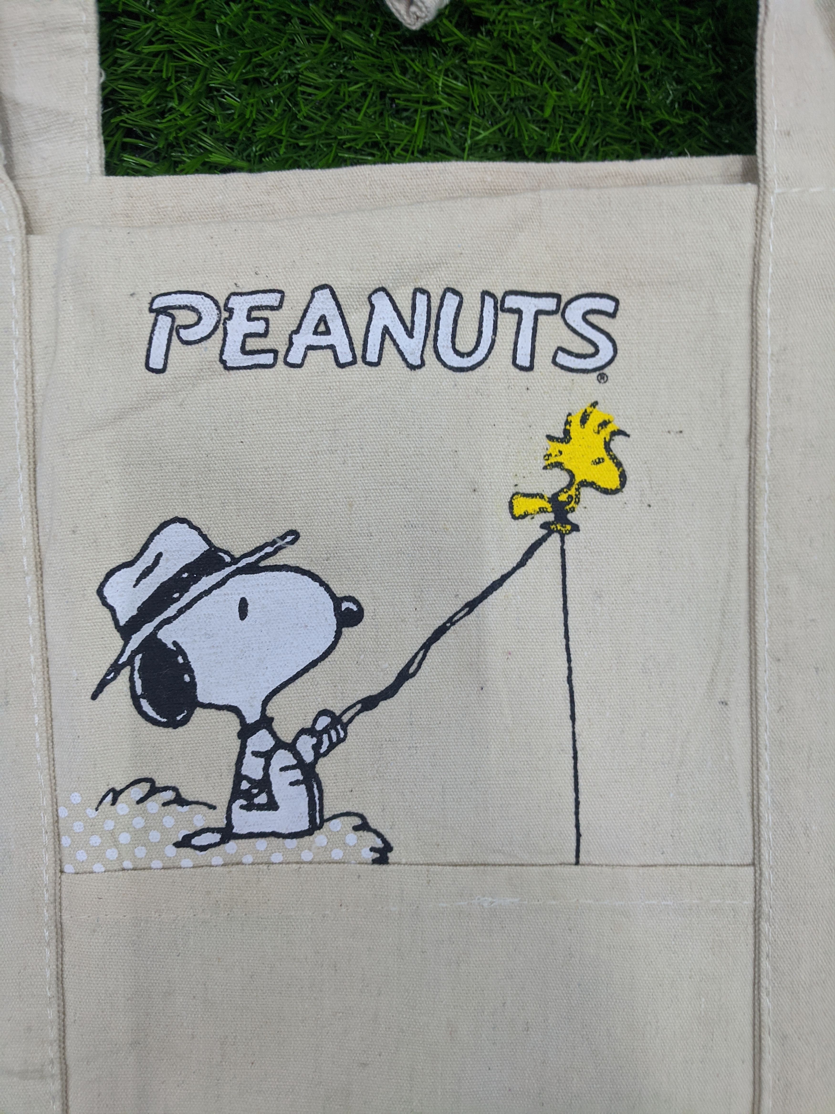 Peanuts Vintage Snoopy Peanuts Totebag Japanese Style BG0027 Size ONE SIZE - 3 Thumbnail