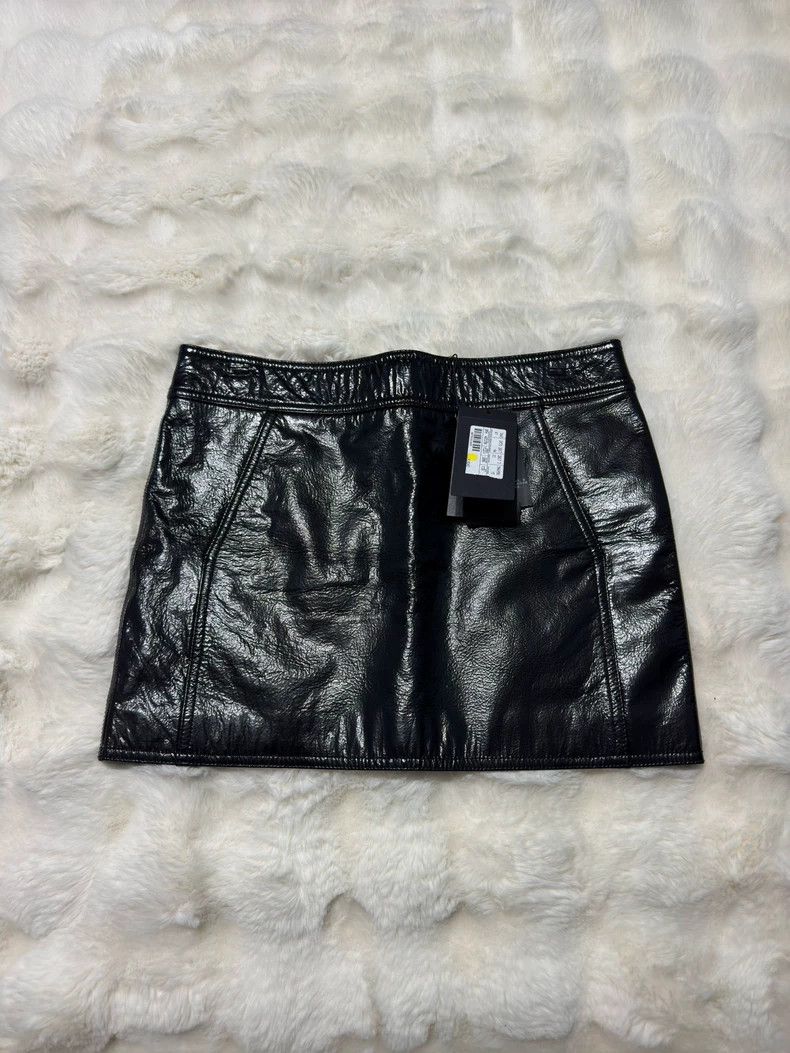 Yves Saint Laurent saint laurent size f38 Leather short skirts 2501-Nextarrow Size 37" - 1 Thumbnail