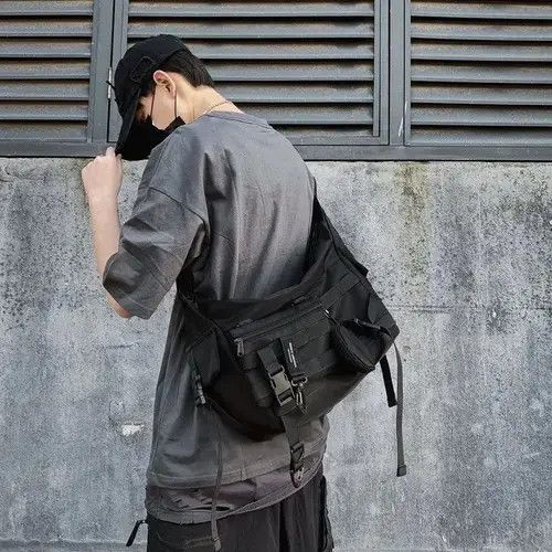 Japanese Brand Military utility messenger bag belt bag fanny pack Size ONE SIZE - 1 Thumbnail