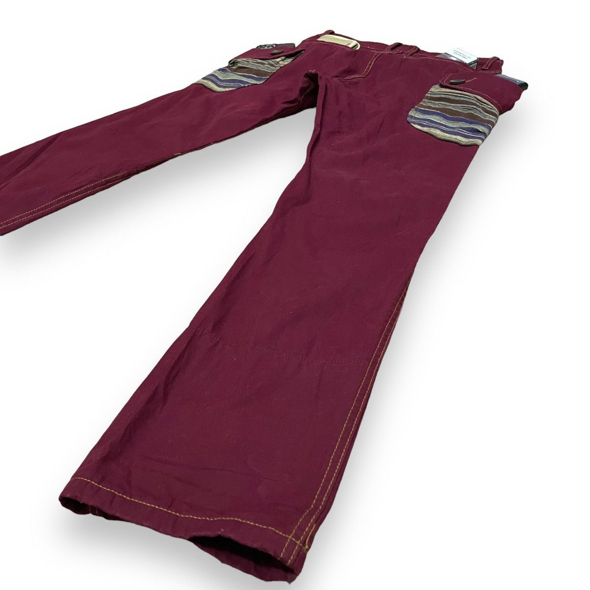 20471120 🇯🇵 JUNGLE STORM NATIVE CARGO PANTS Size US 31 - 10 Thumbnail