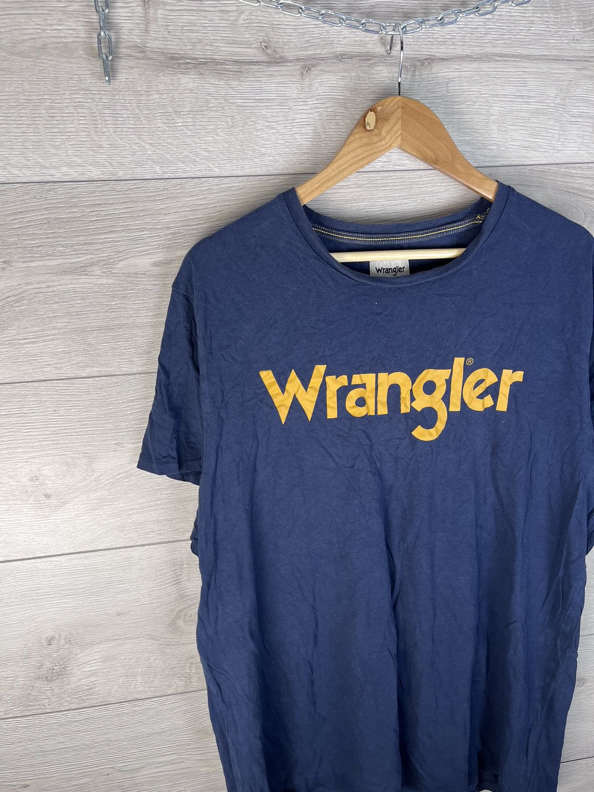 Vintage Mens t-shirt Wrangler size Xxl Size US XXL / EU 58 / 5 - 2 Thumbnail