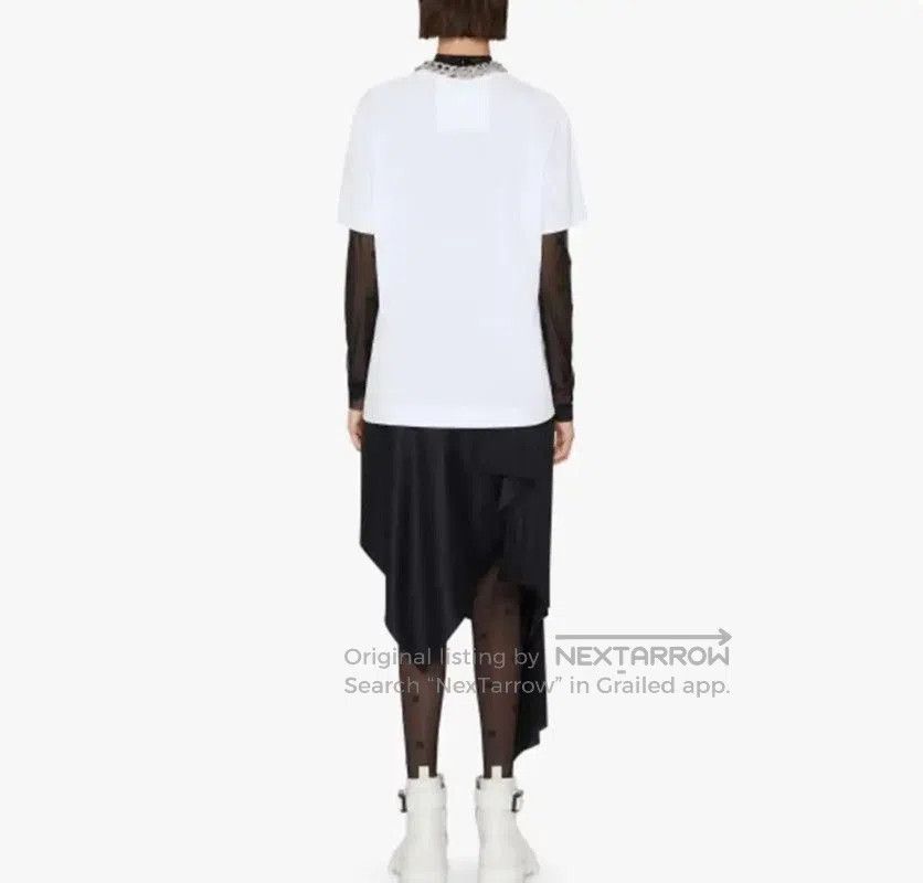 Givenchy Givenchy Women's Summer White Graphic T-Shirt . Size S / US 4 / IT 40 - 5 Thumbnail