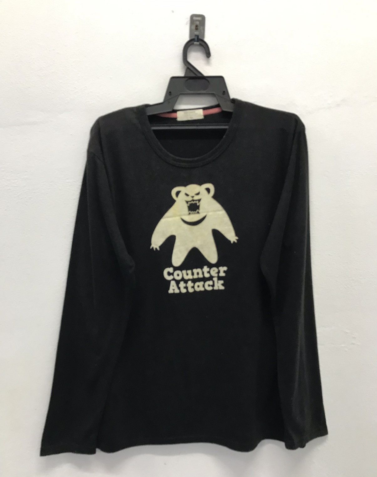 Japanese Brand × Vintage Vintage Back Number Counter Attack Long Sleeve Shirt Size US XL / EU 56 / 4 - 1 Thumbnail