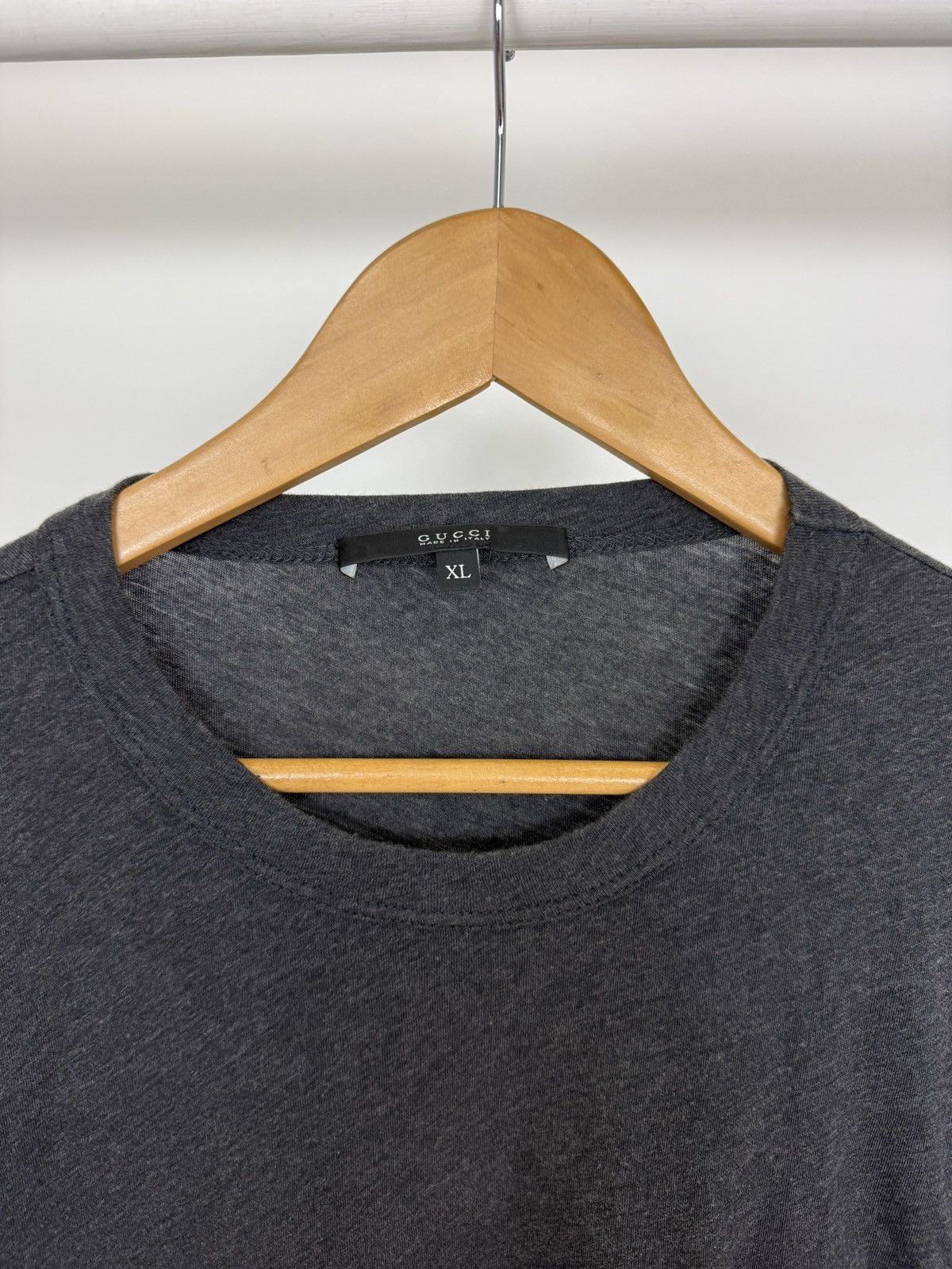 Gucci Gucci Rare Leather Pocket T Shirt Size US XL / EU 56 / 4 - 3 Thumbnail