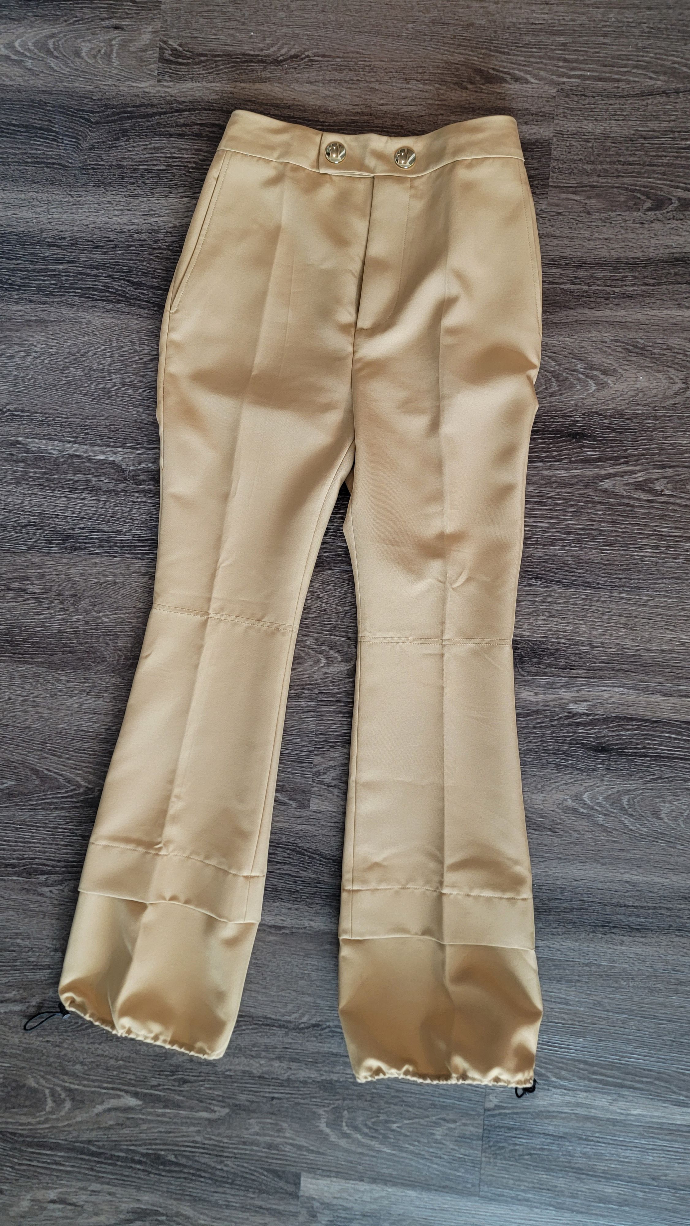 Marni Marni High Waist Parachute Hem Pants Funky Gold 70s style Size US 28 / EU 44 - 1 Thumbnail