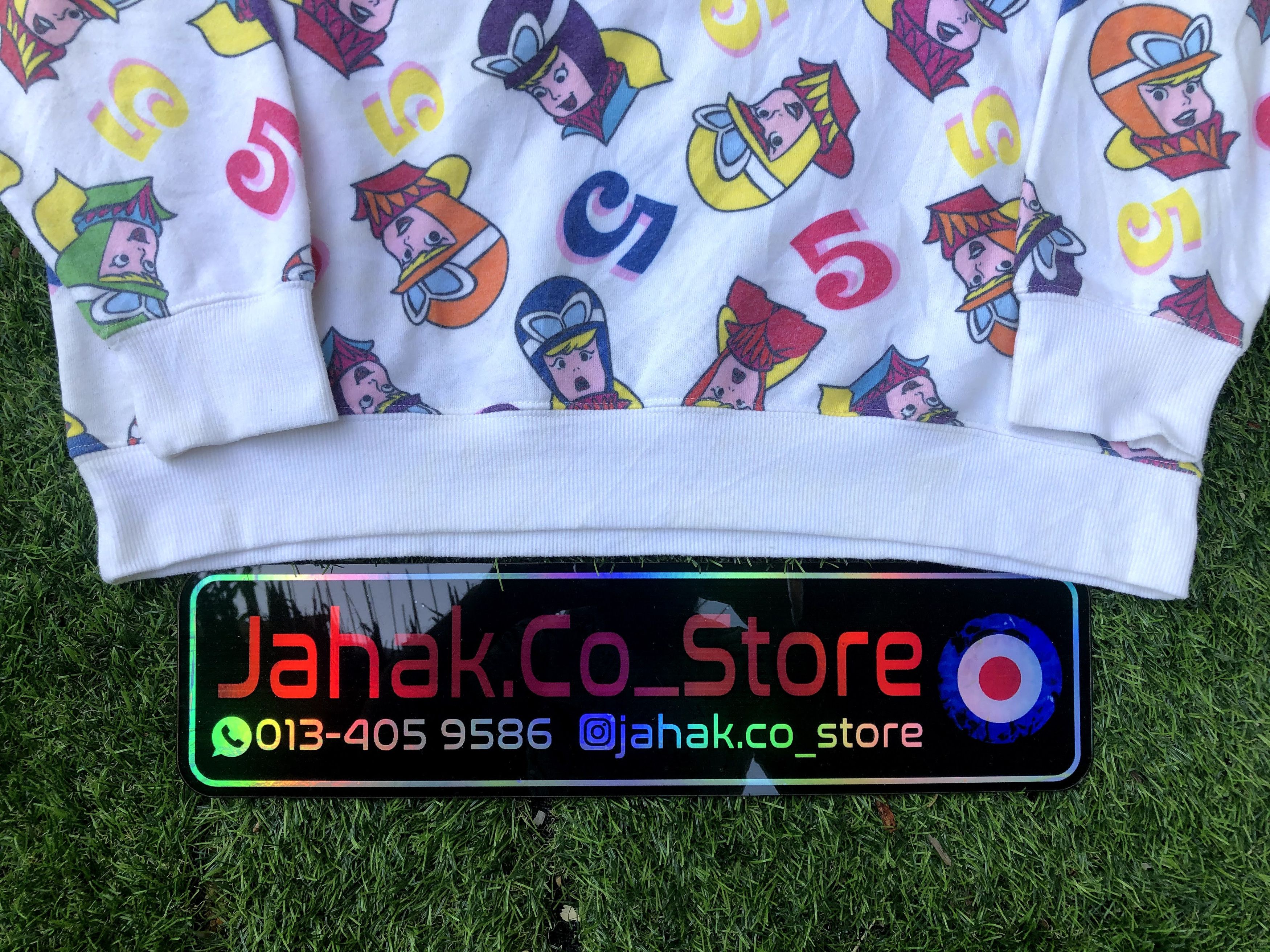 Cartoon Network Vintage Galaxxy Cartoon Sweatshirt (S168) Size US M / EU 48-50 / 2 - 3 Thumbnail