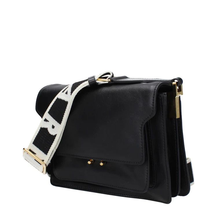 Marni ob1o1e1124 Size: OS / Leather Crossbody Bag in Black Size ONE SIZE - 2 Thumbnail
