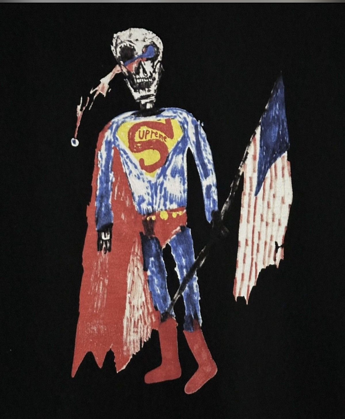 Supreme Supreme Skeleton Tee Size US M / EU 48-50 / 2 - 2 Thumbnail