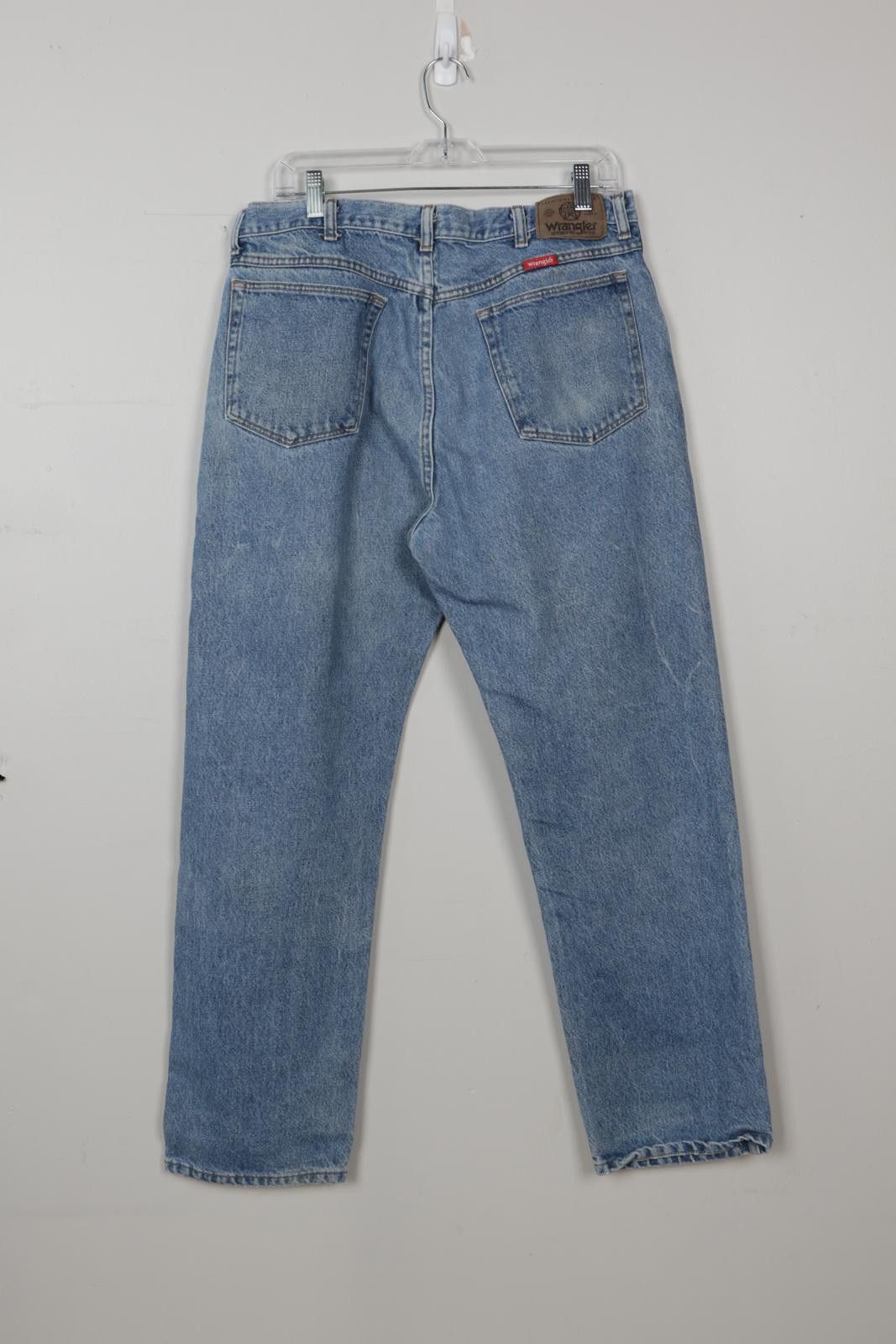 Wrangler 00's Wrangler Light Wash Straight-Leg Jeans Size US 36 / EU 52 - 2 Thumbnail