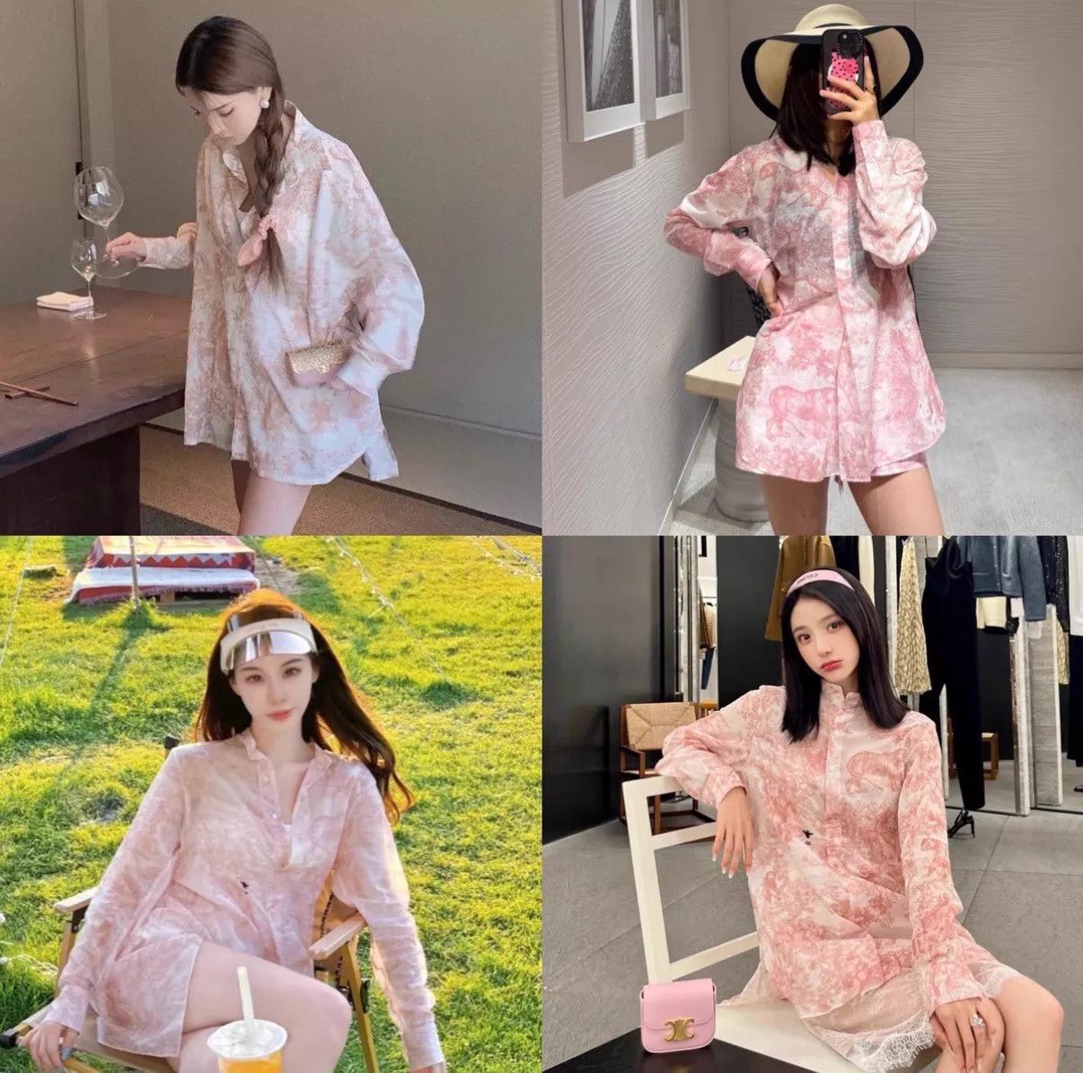 Dior Dior women's Shirt Dress F34 Lightweight Gorgeous Size XS / US 0-2 / IT 36-38 - 7 Thumbnail