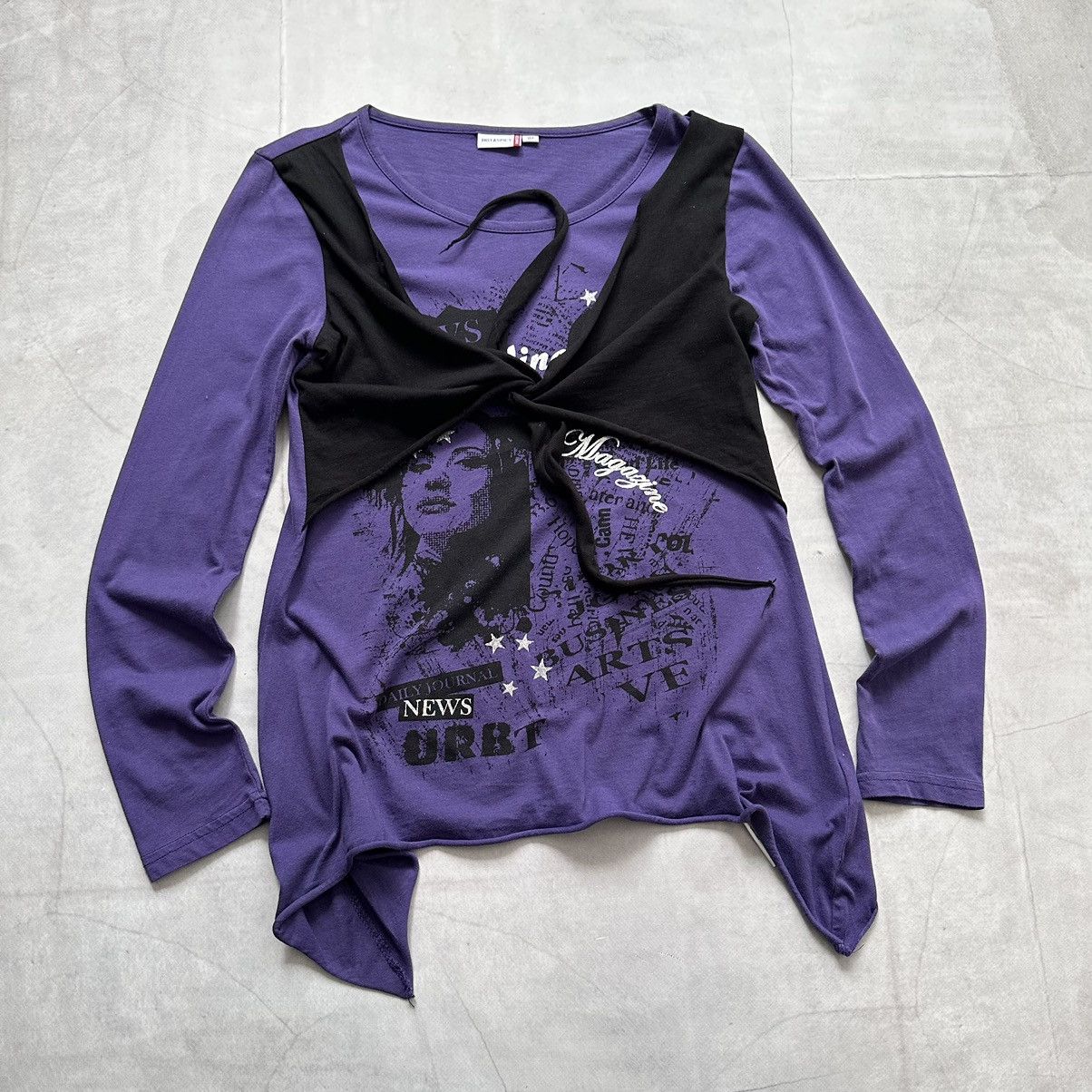 Hysteric Glamour × Undercover Bondage Hysteric Glamour Vibe Long Sleeve T Shirt Cop Copine Size S / US 4 / IT 40 - 8 Thumbnail
