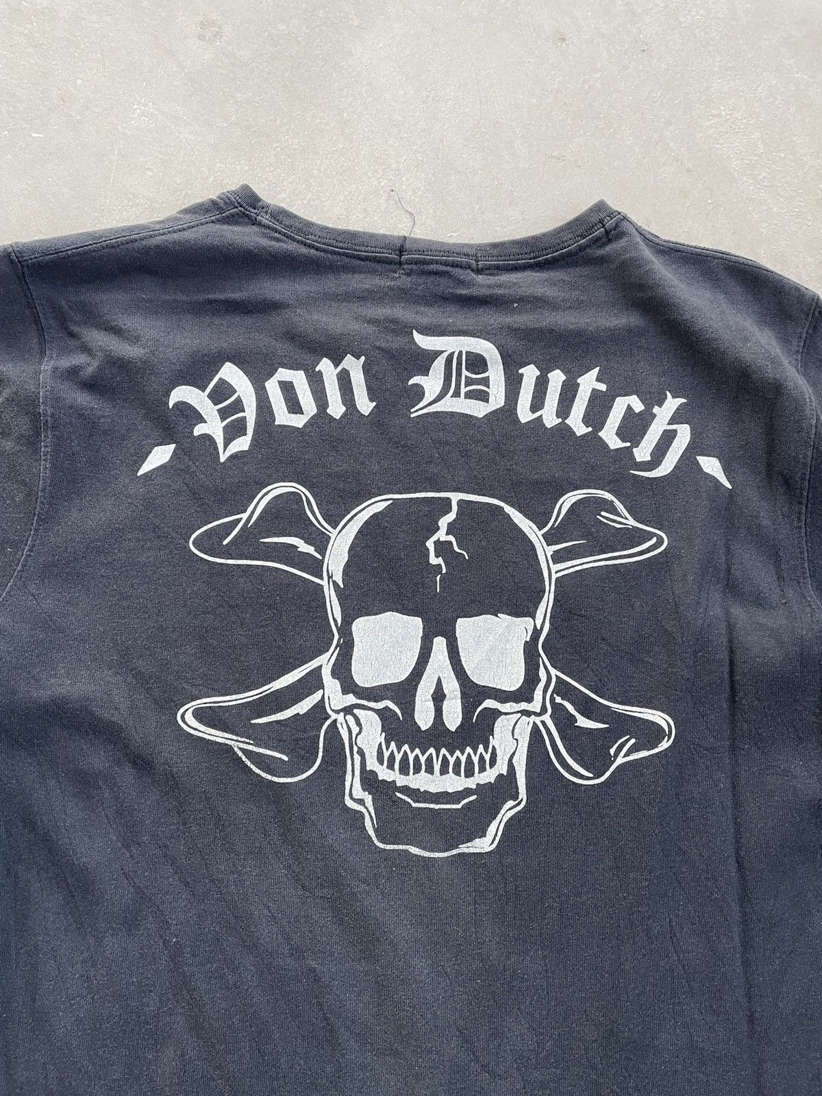 Von Dutch VON DUTCH SKULL BACKPRINT TEE Size US M / EU 48-50 / 2 - 7 Thumbnail