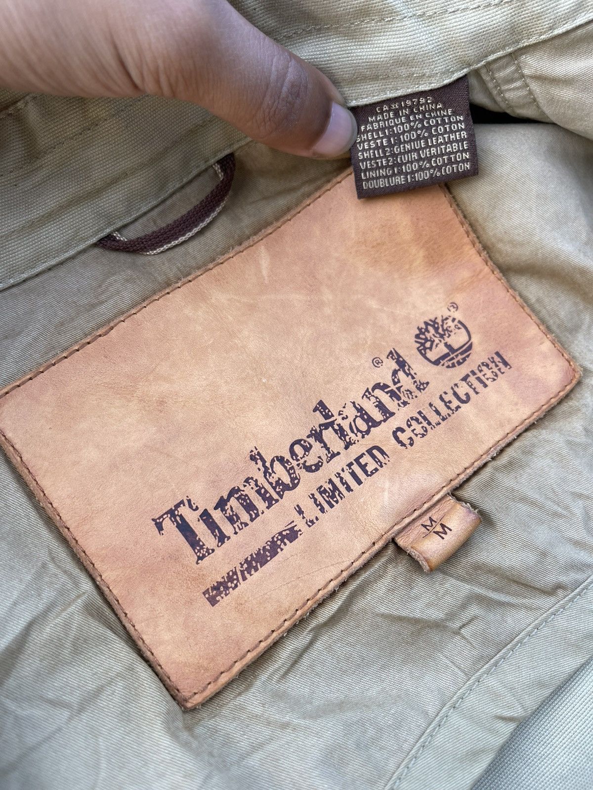 Timberland 🔥Vintage 90's Timberland Men's Canvas Chore Jacket Size US M / EU 48-50 / 2 - 12 Thumbnail