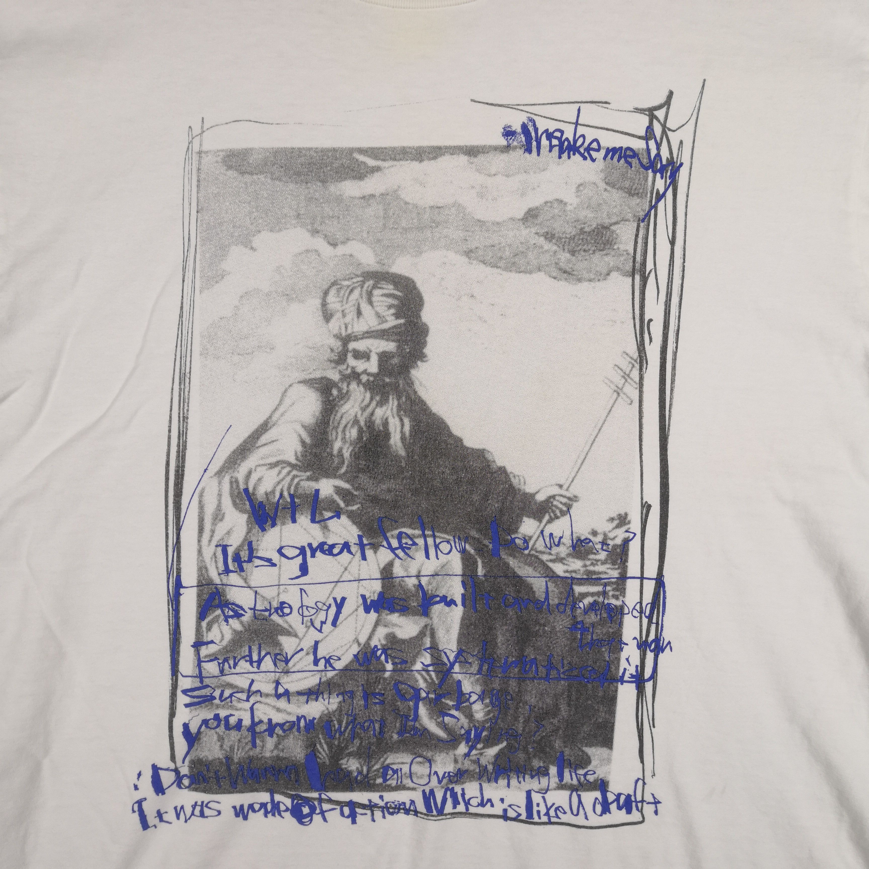 Japanese Brand Vintage Y2K Whiz Limited T-Shirt Osama Ladeen Tees Size US L / EU 52-54 / 3 - 4 Thumbnail