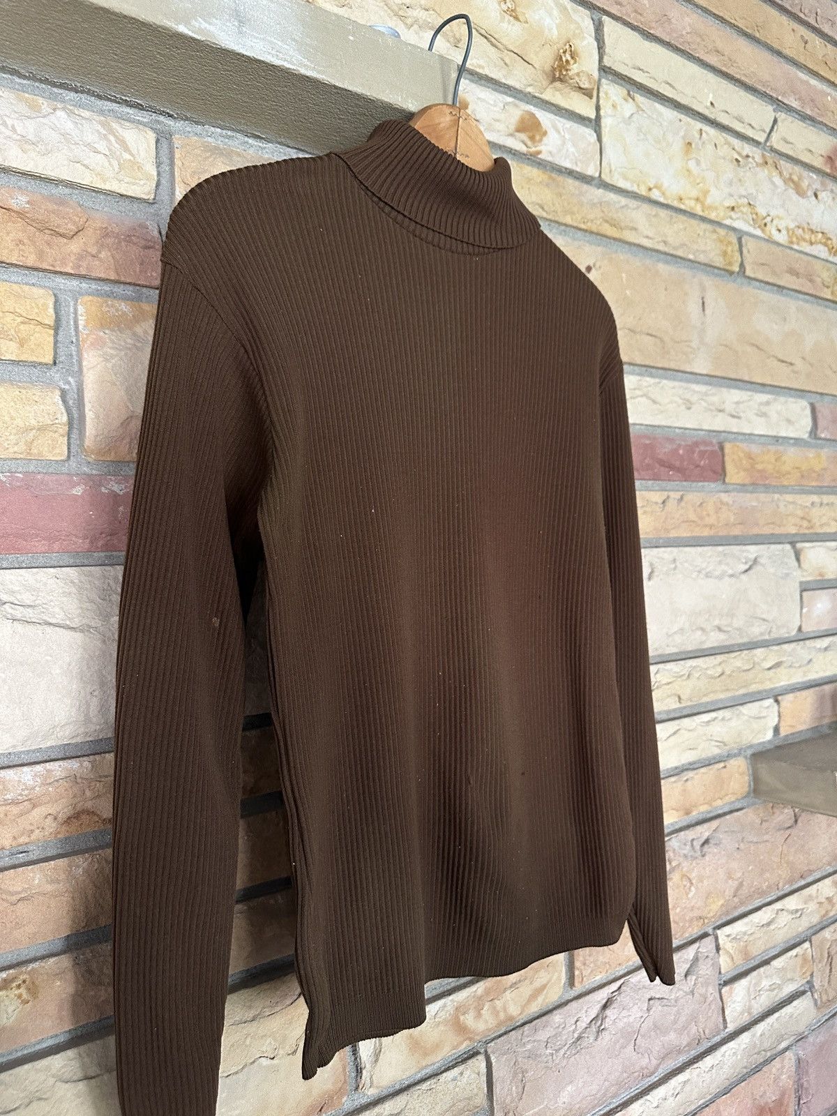 Vintage Vintage 60s Ribbed Turtleneck Sweater Size M / US 6-8 / IT 42-44 - 3 Thumbnail