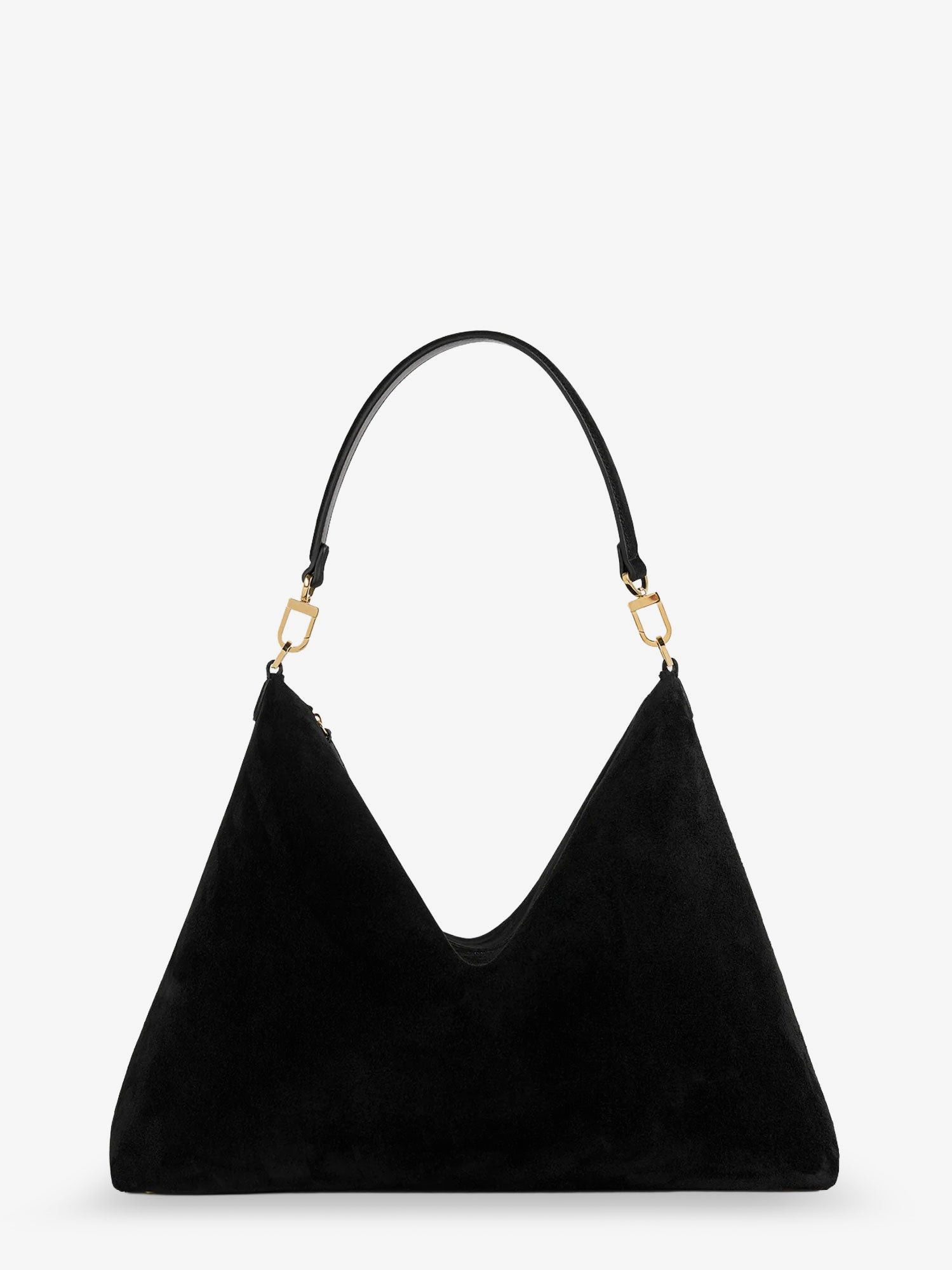 Toteme Medium Bevel Suede Shoulder Bag Size ONE SIZE - 1 Thumbnail