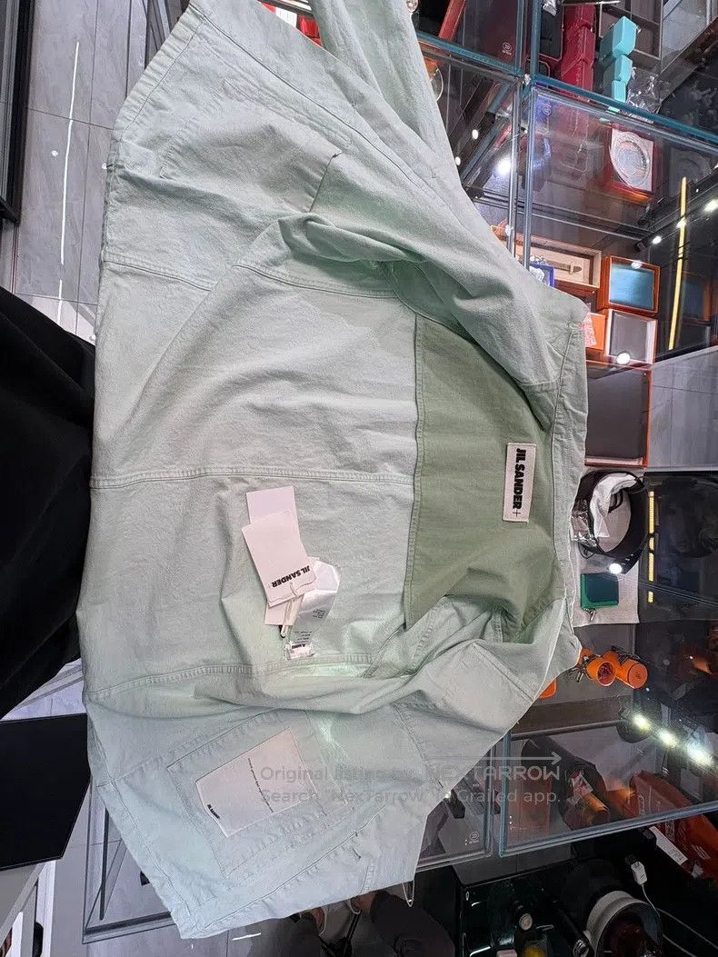 Jil Sander Jil Sander Mint Green Work Shirt Size M / US 6-8 / IT 42-44 - 5 Thumbnail