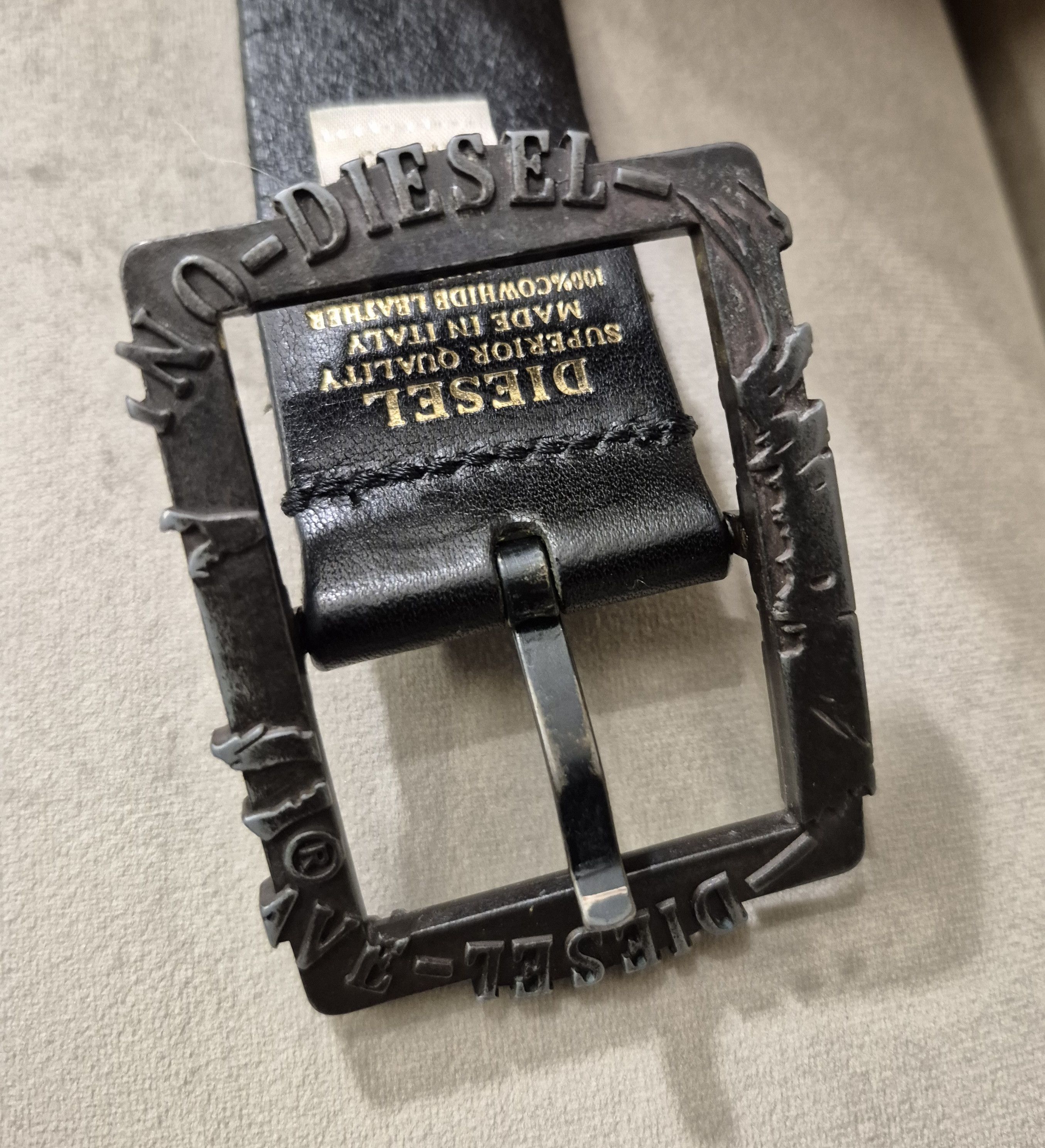 Diesel Rare vintage diesel leather belt Size ONE SIZE - 1 Thumbnail